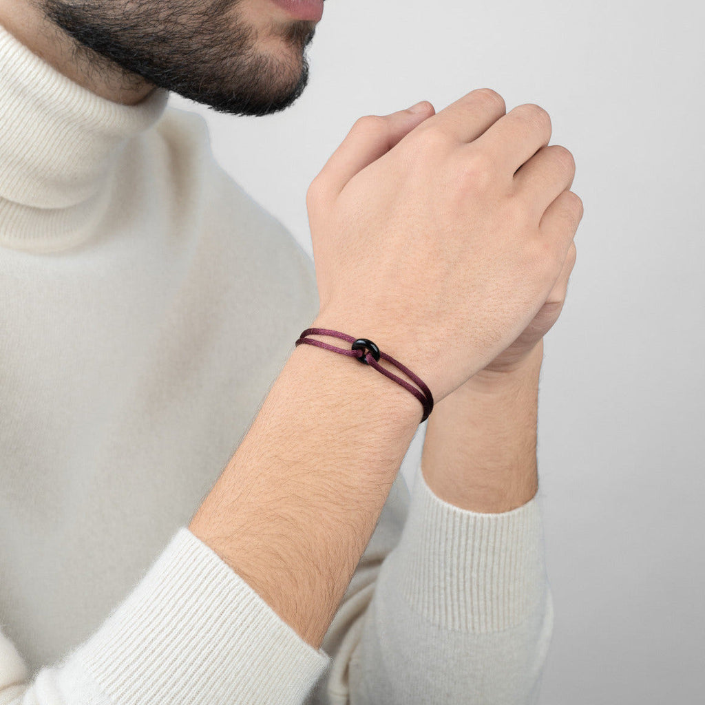 Black Soho Cord Bracelet