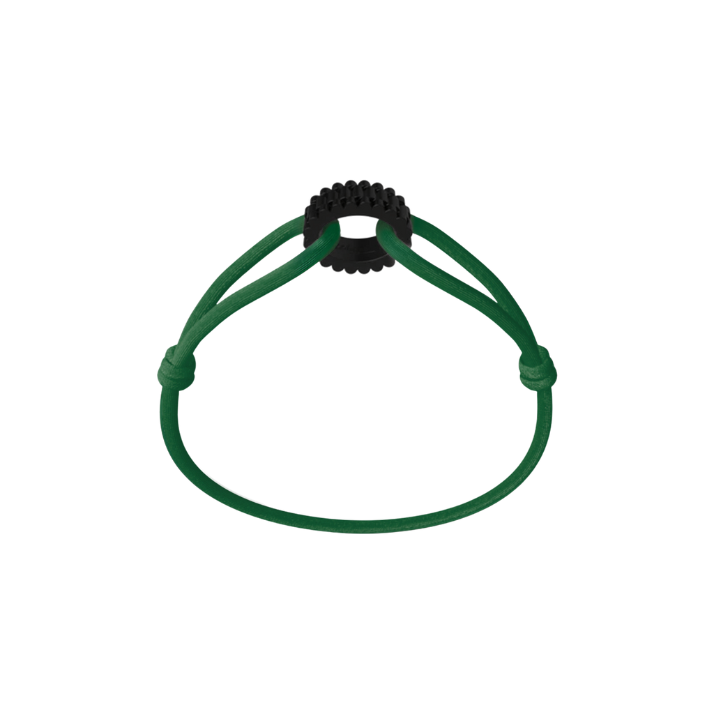 Carbon Regent Cord Bracelet