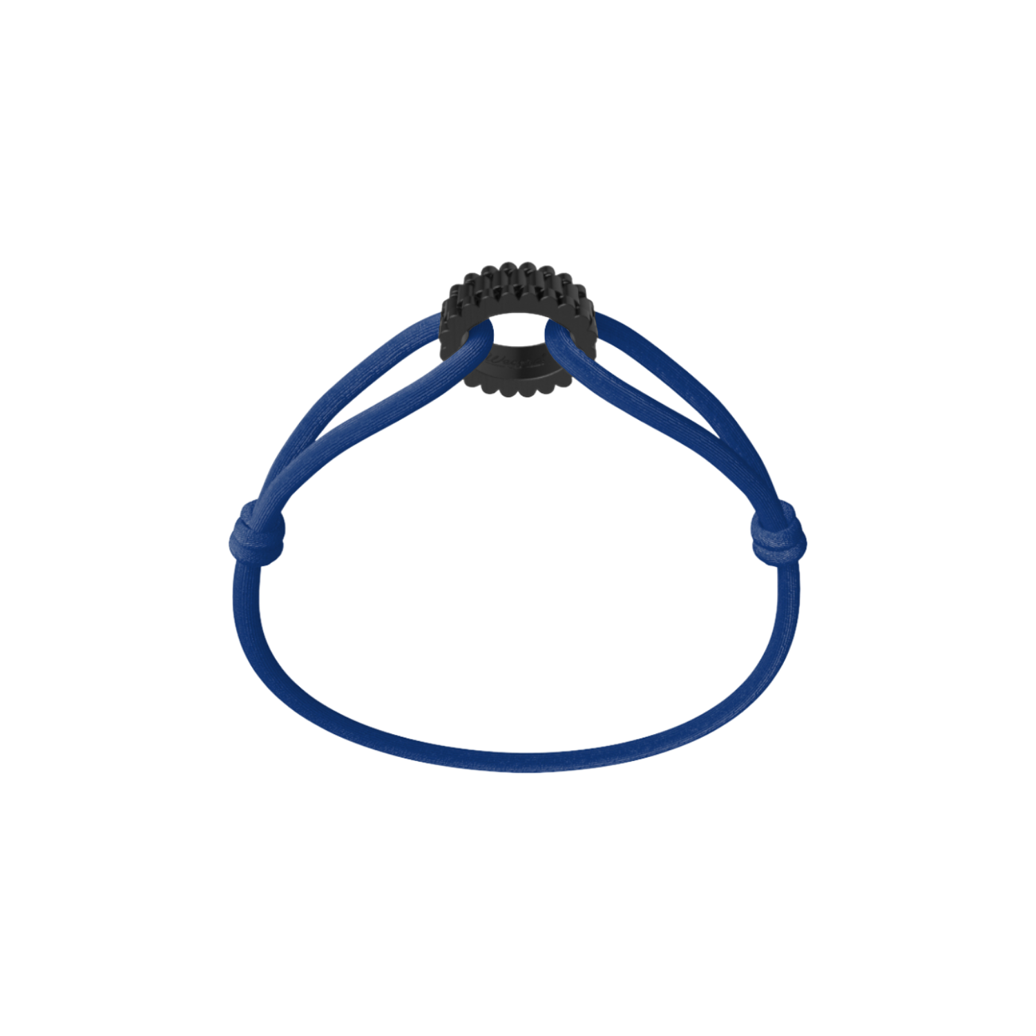 Carbon Regent Cord Bracelet