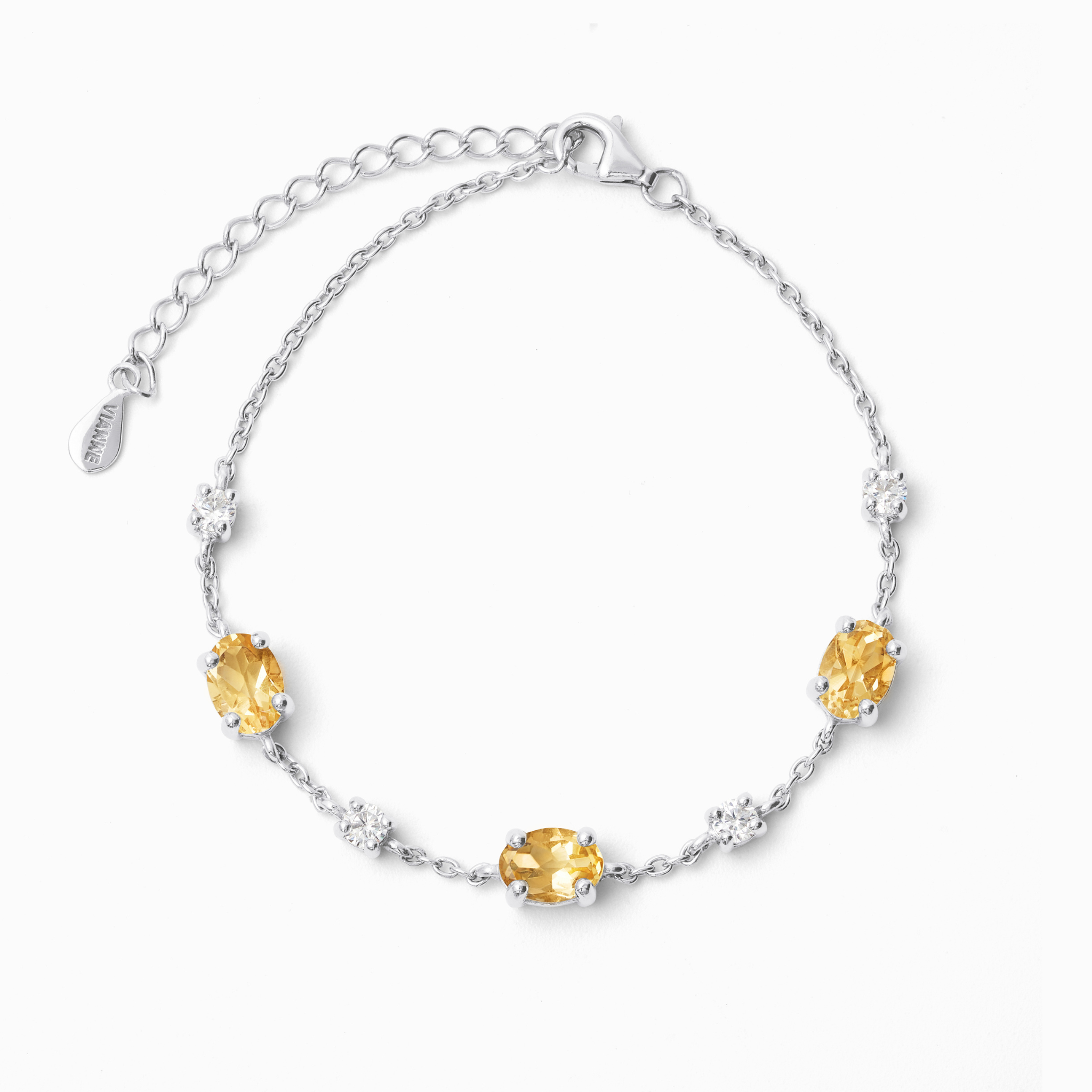 Citrine Bracelet in Sterling Silver