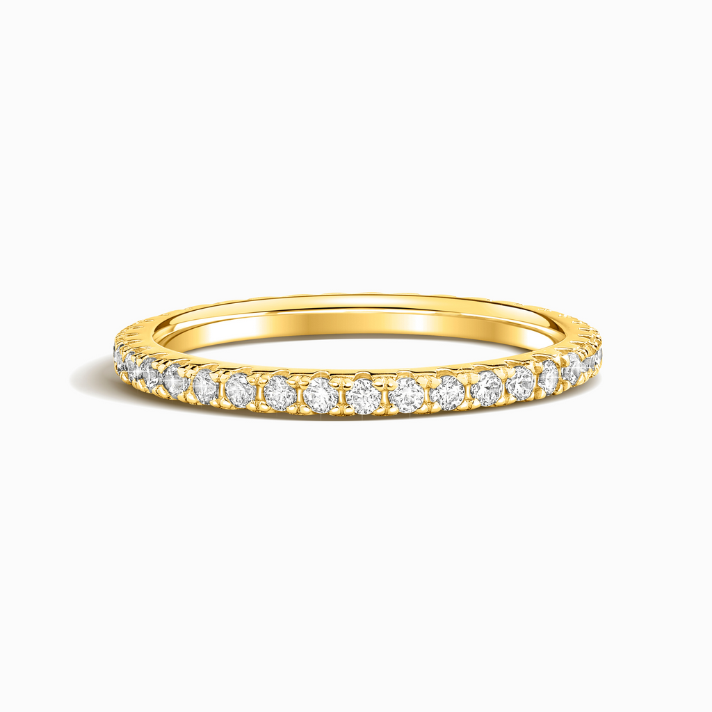 Classic Eternity Ring (1.8 mm) in 18k Gold Vermeil