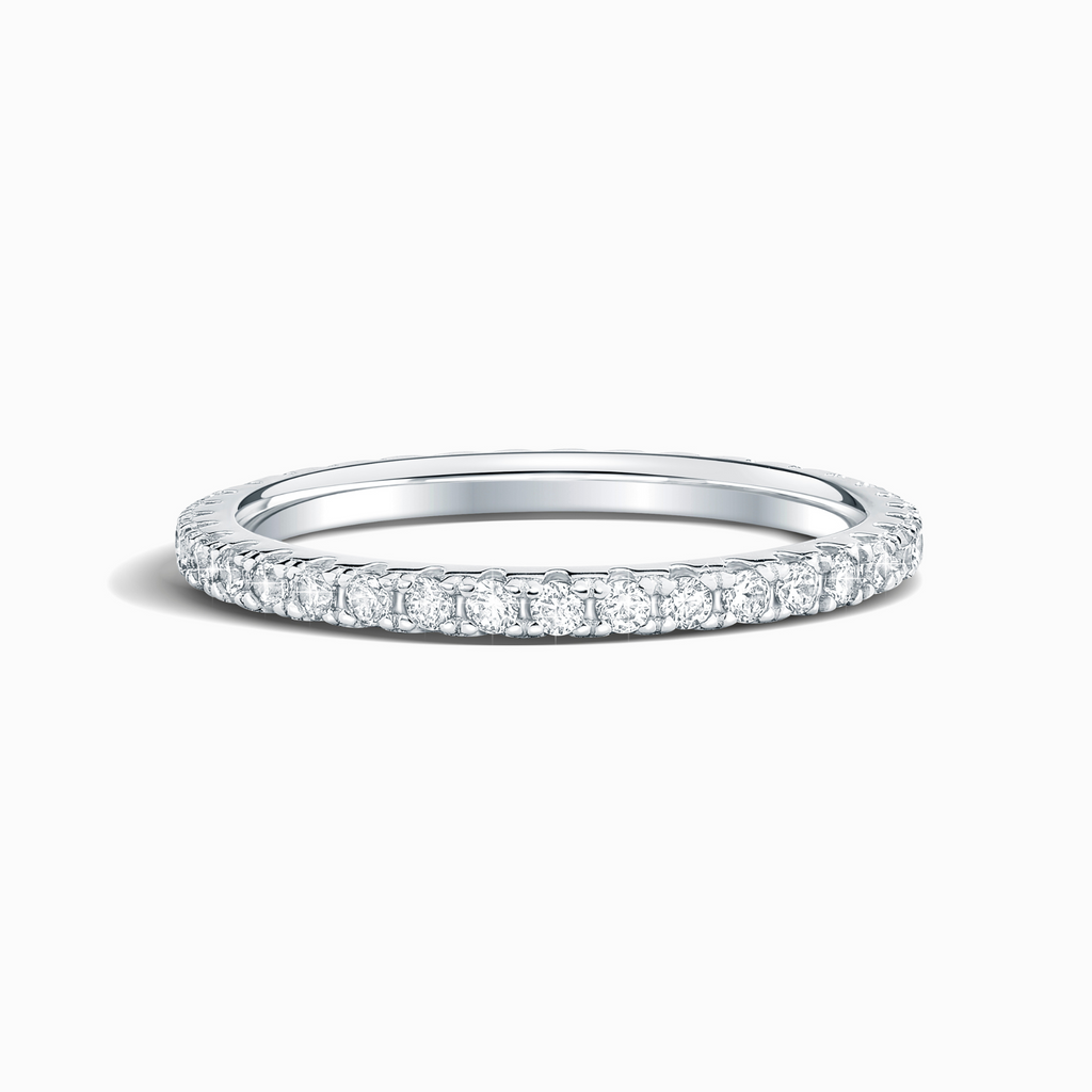 Classic Full Eternity Ring  (1.8 mm) in Sterling Silver