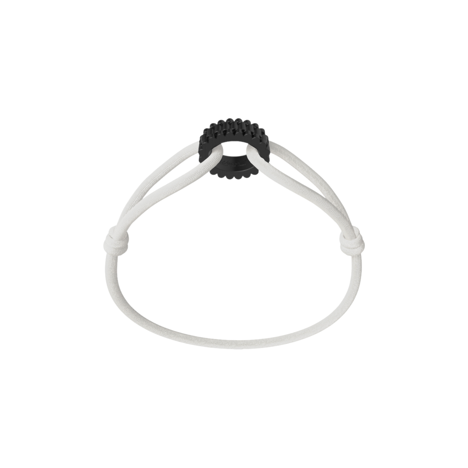 Carbon Regent Cord Bracelet