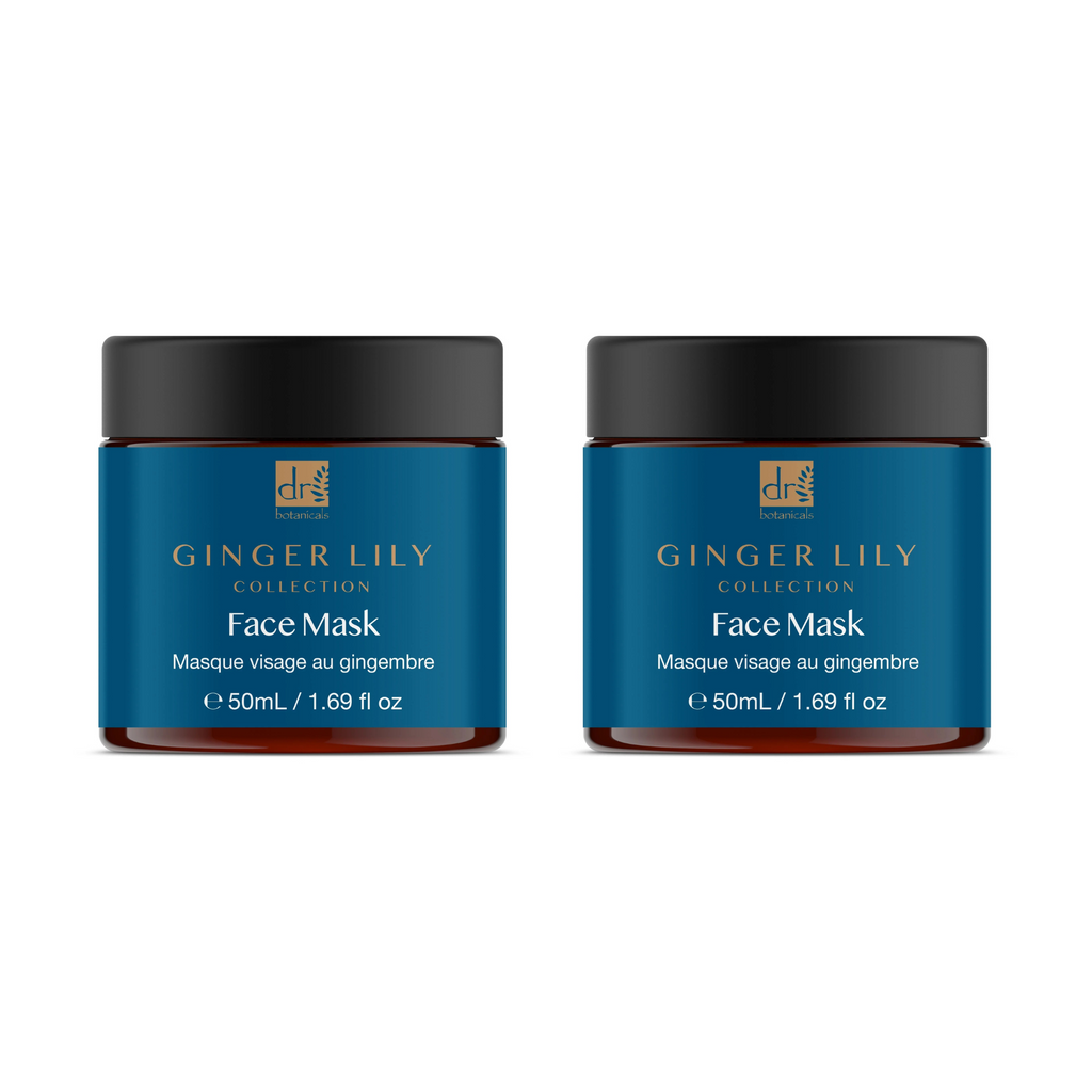 Dr Botanicals Gingerlily Mask 50ml Twin Value Savings Pack