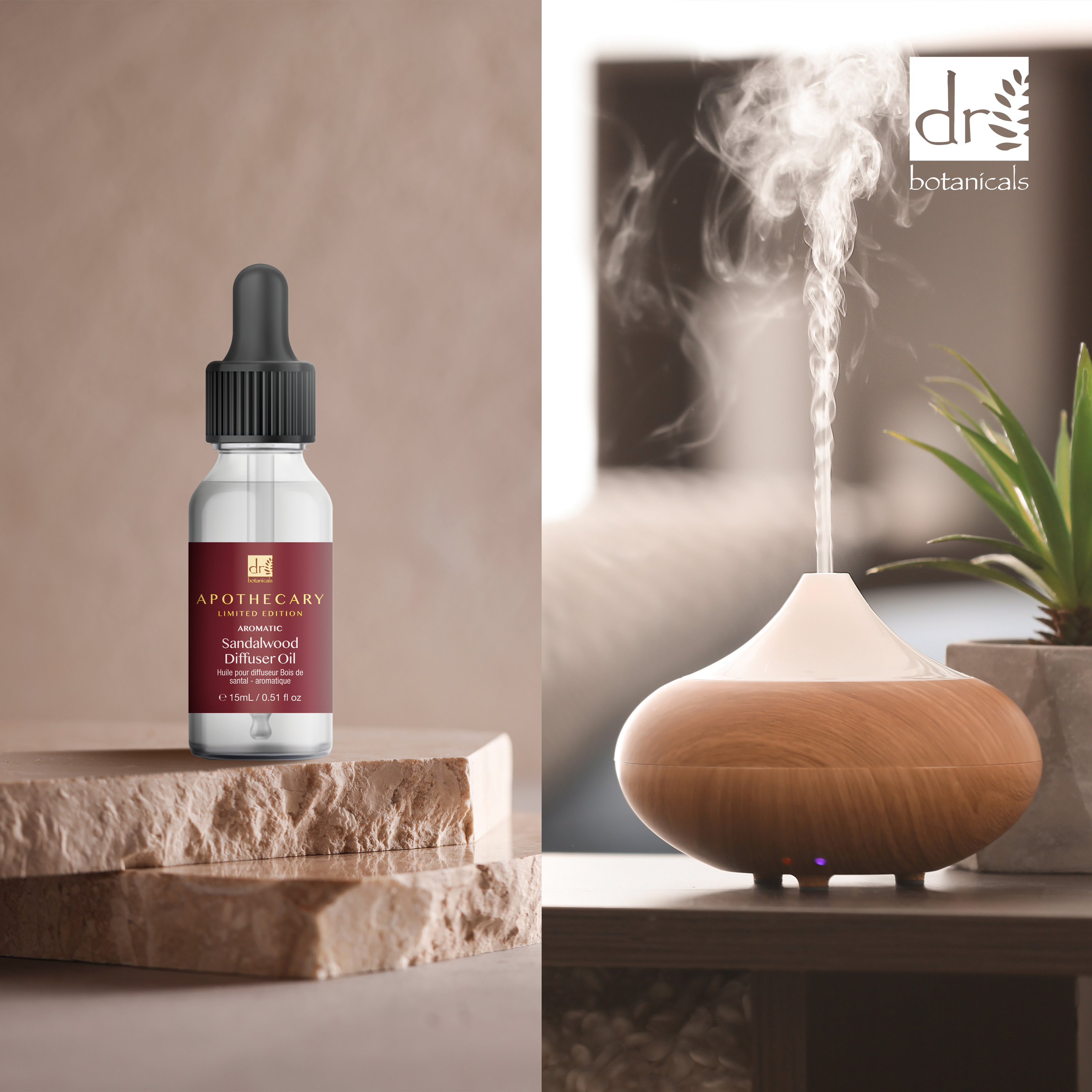 Aromatic Sandalwood Diffuser Oil 15ml