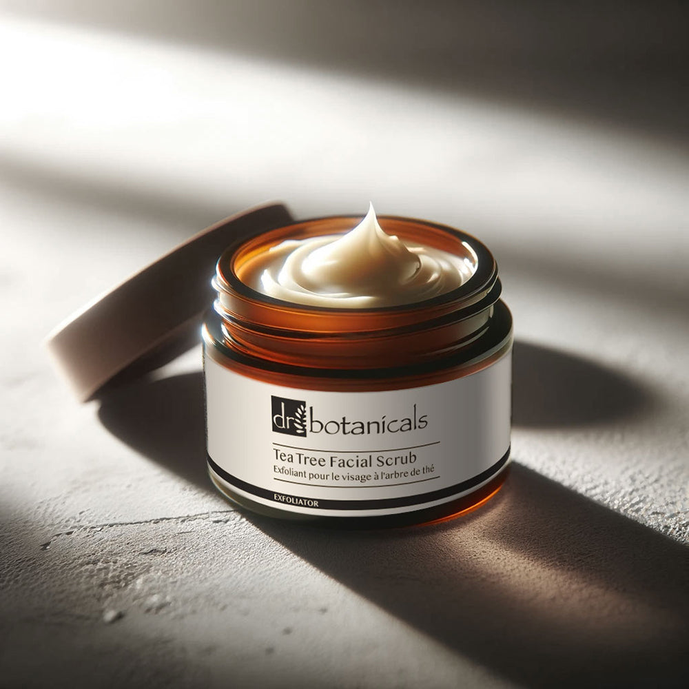 Tea Tree Facial Scrub  Lavender & Vitamin C Day & Night Moisturiser  Tea Tree Body Moisturiser