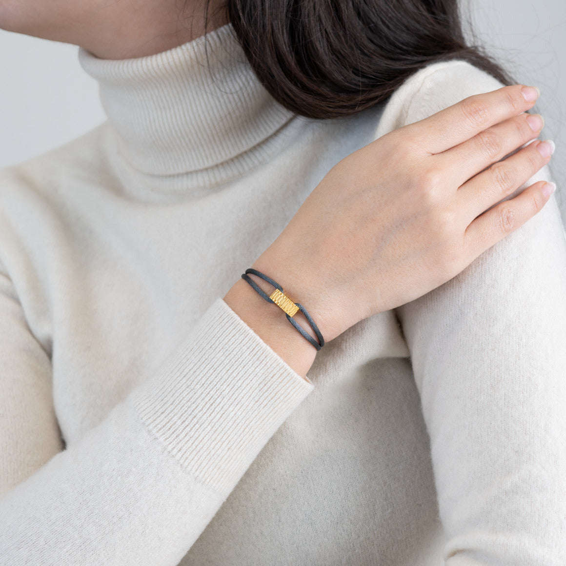 Golden Regent Cord Bracelet