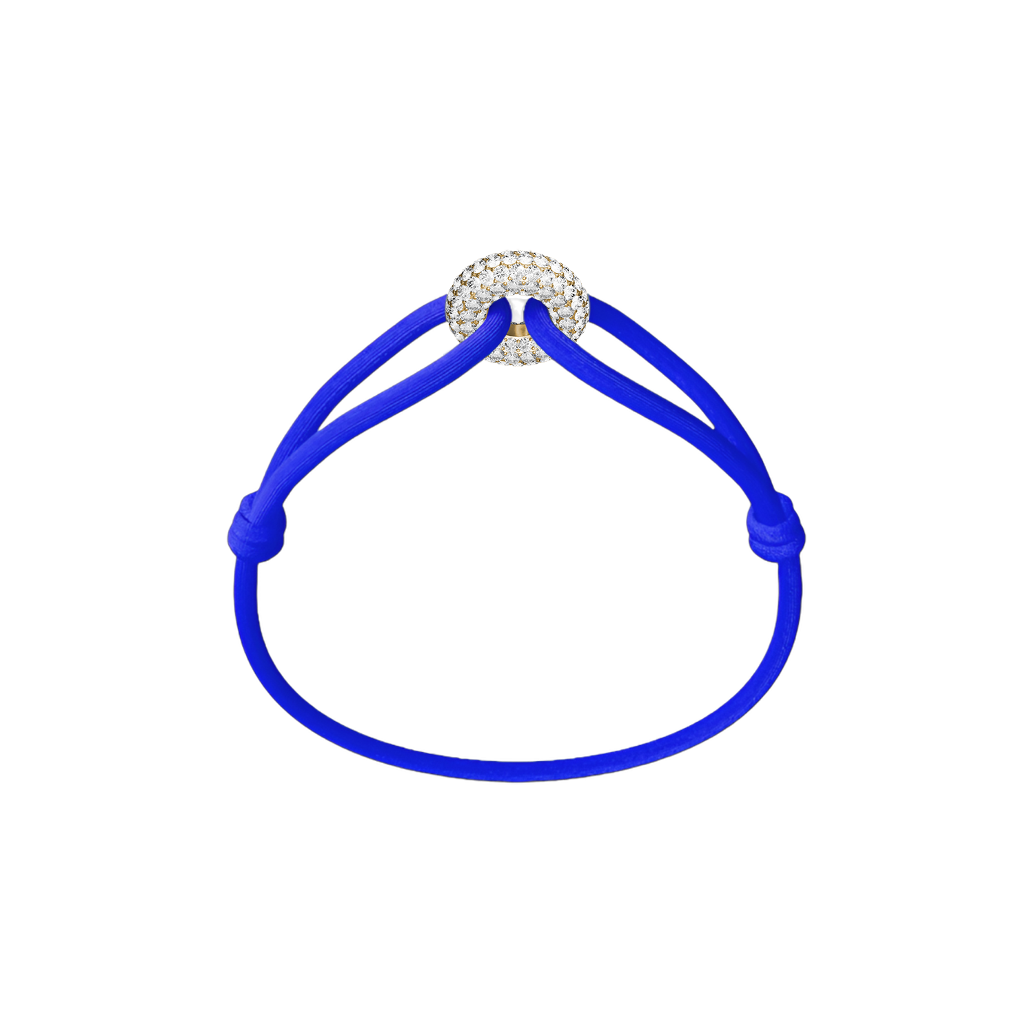 Golden Soho Pavé Cord Bracelet