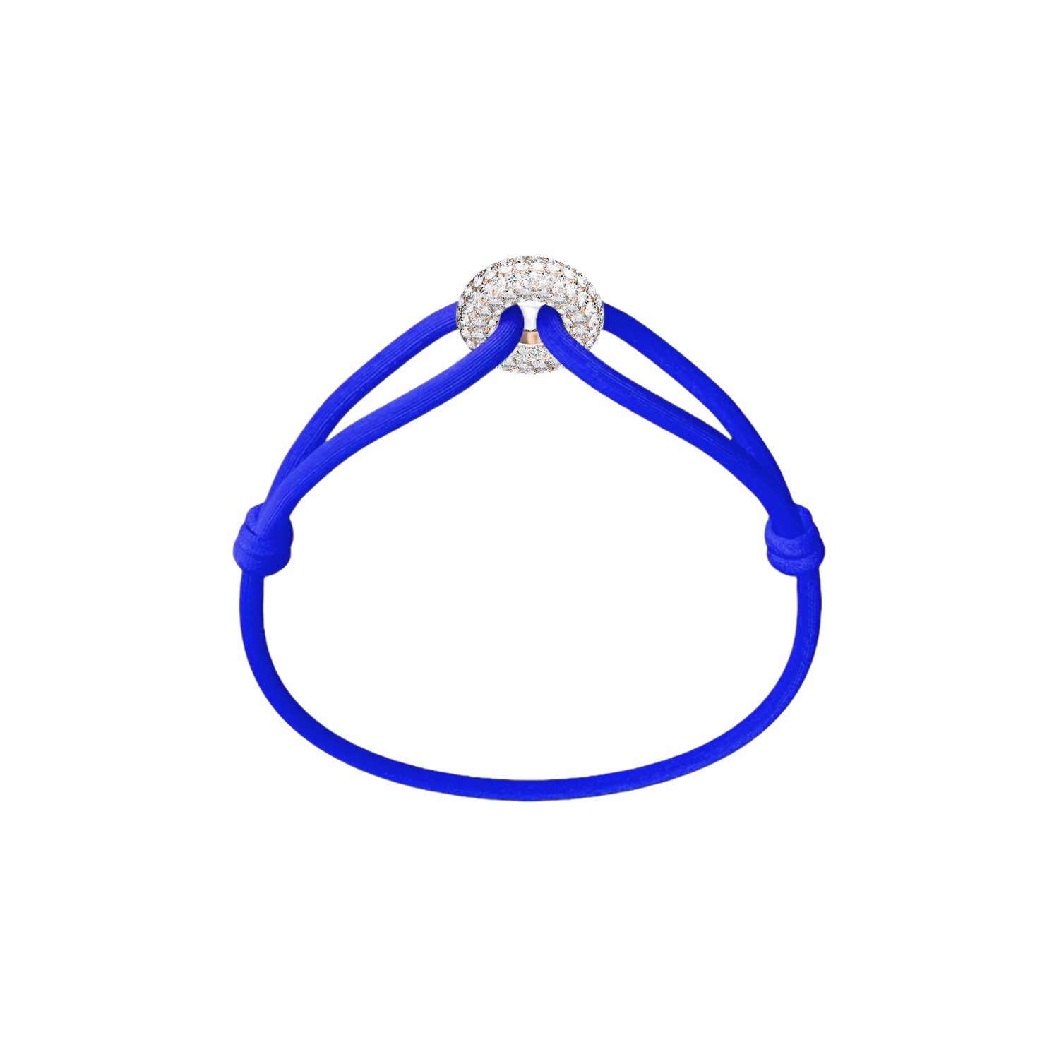 Rose Soho Pavé Cord Bracelet