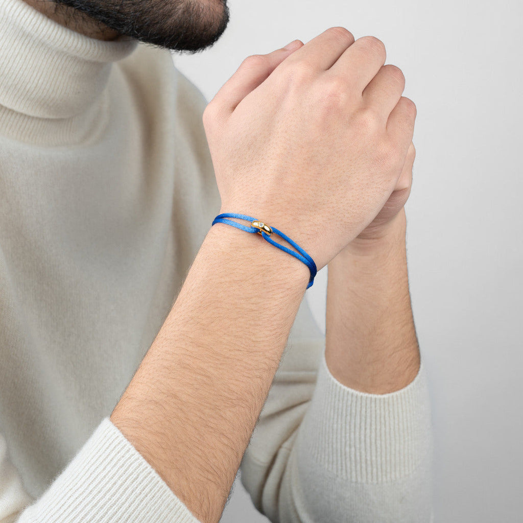 Golden Soho Diamond Cord Bracelet