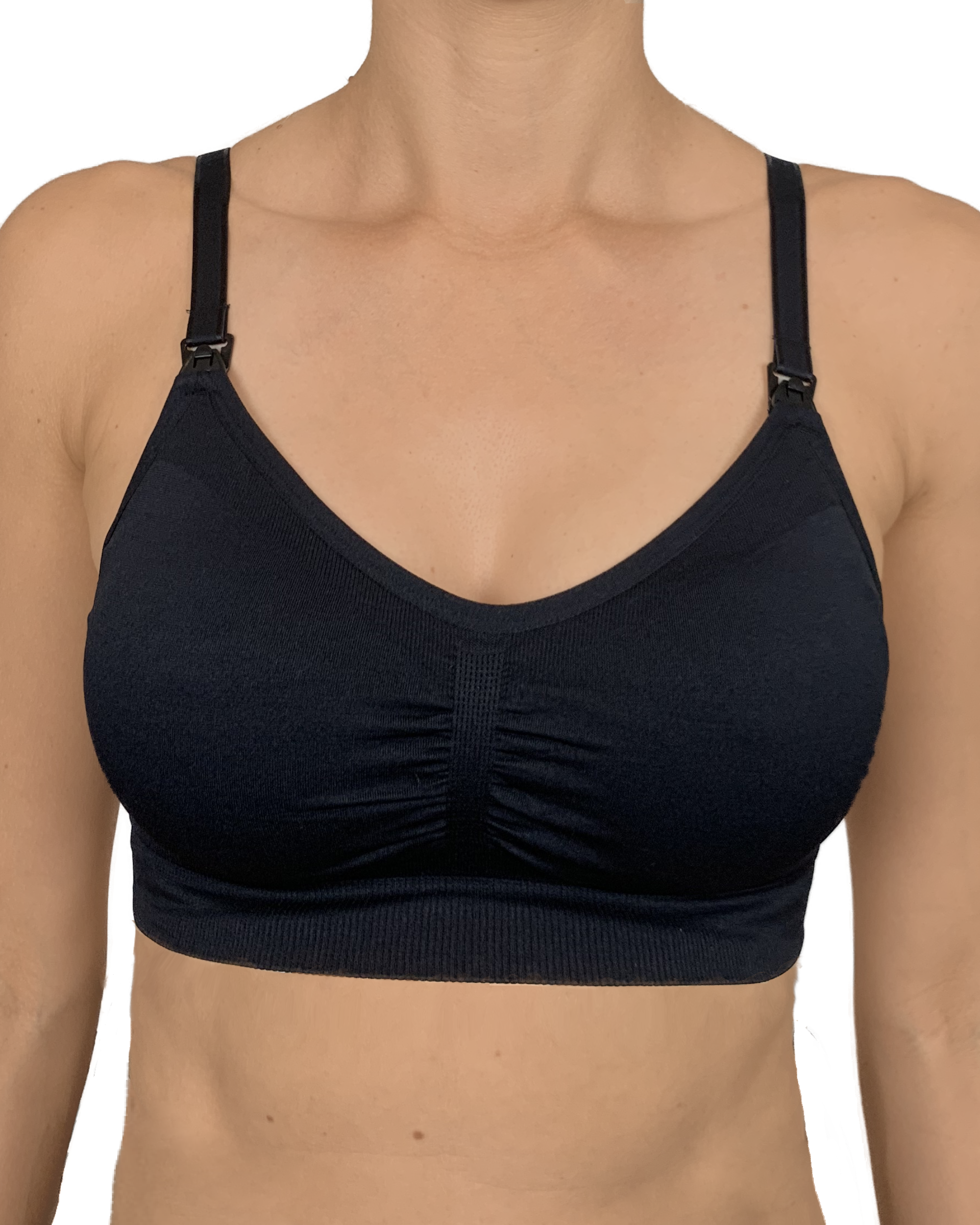 Everyday Seamfree Maternity and Nursing Bra | B to F Cup | White