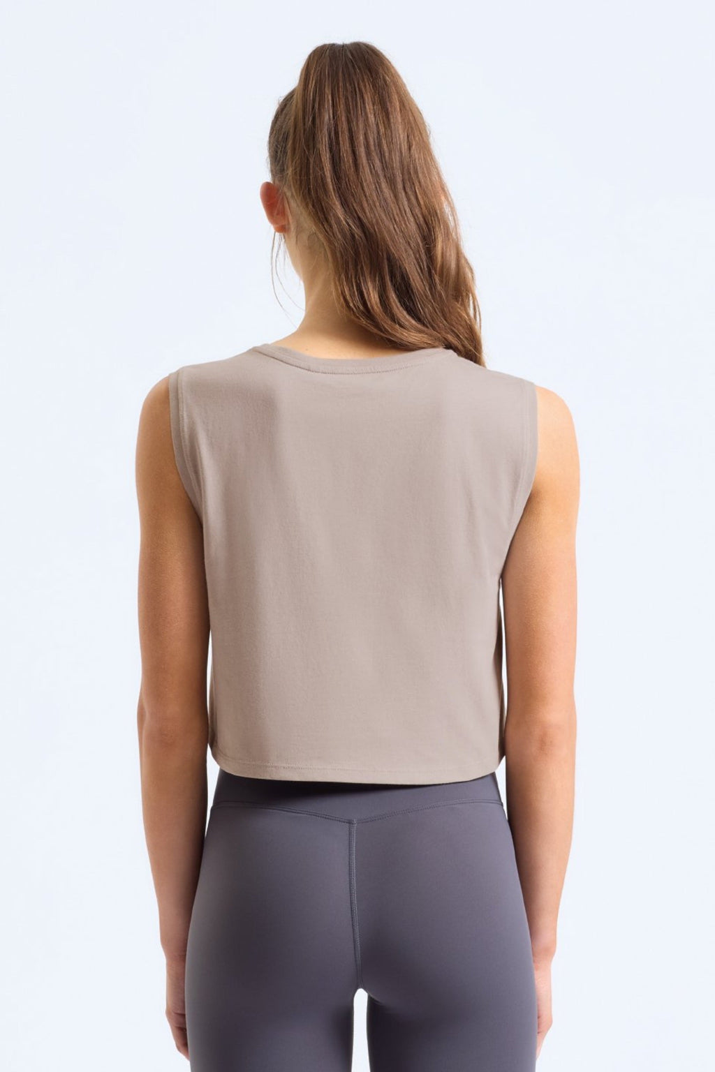 FLOW Organic Cotton Cropped Tank