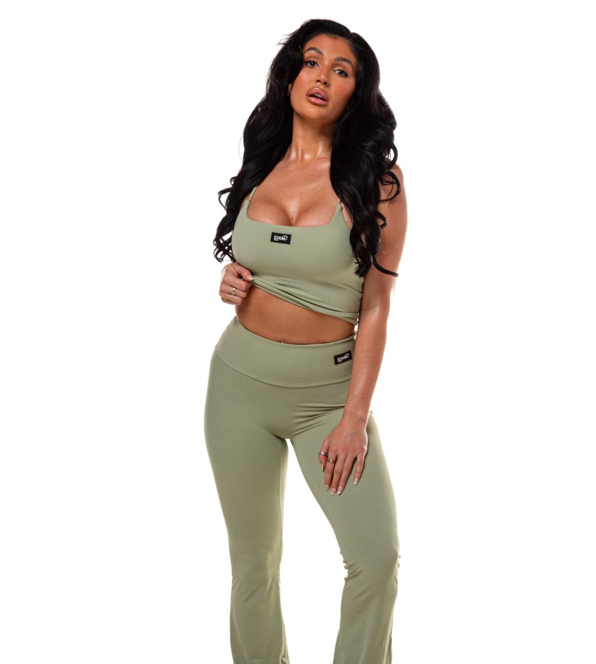 Straight Gym Pants Set