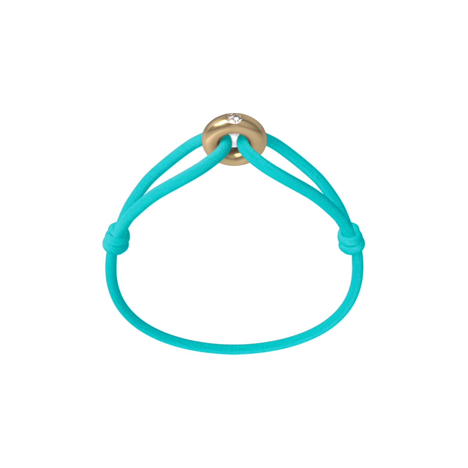 Golden Soho Diamond Cord Bracelet