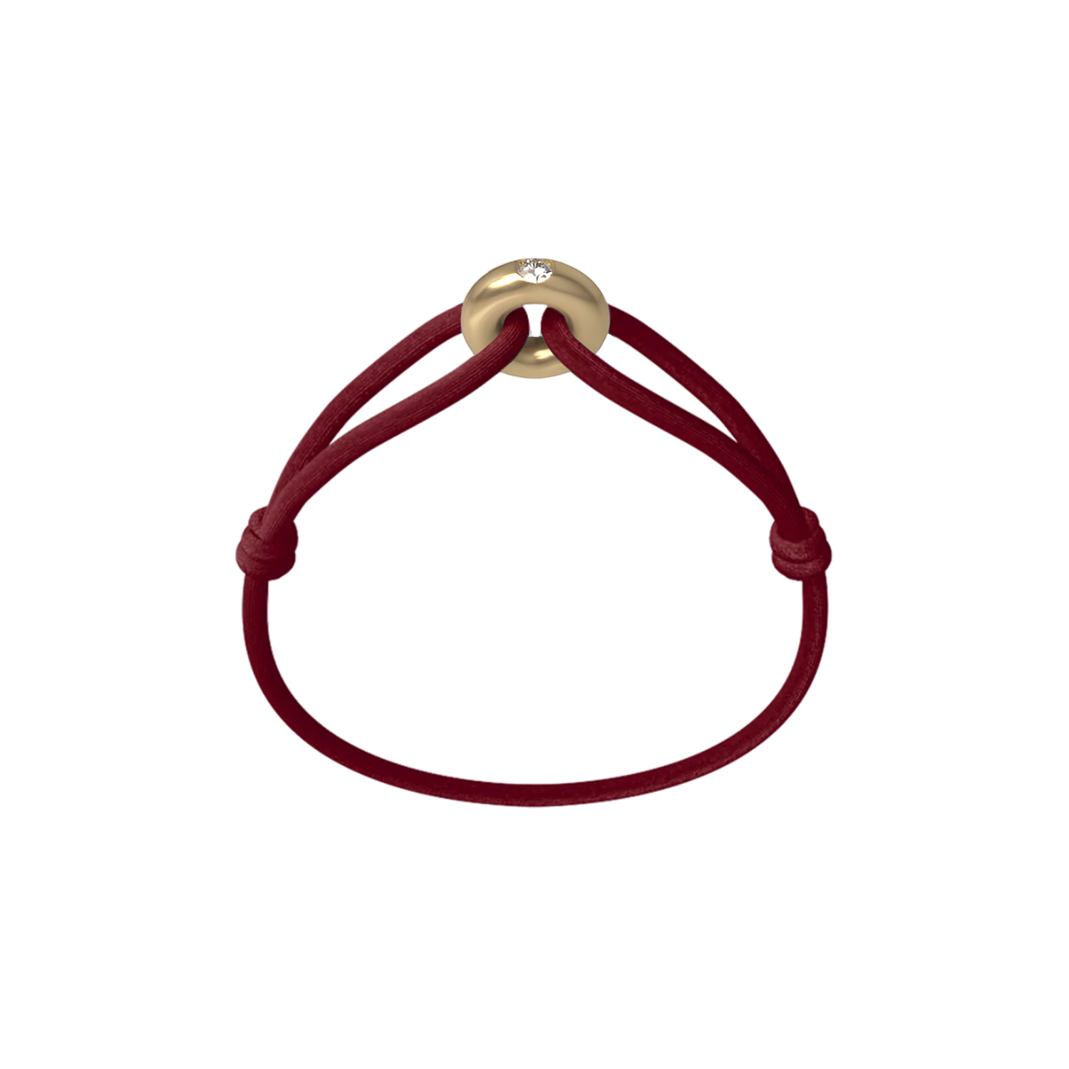 Golden Soho Diamond Cord Bracelet