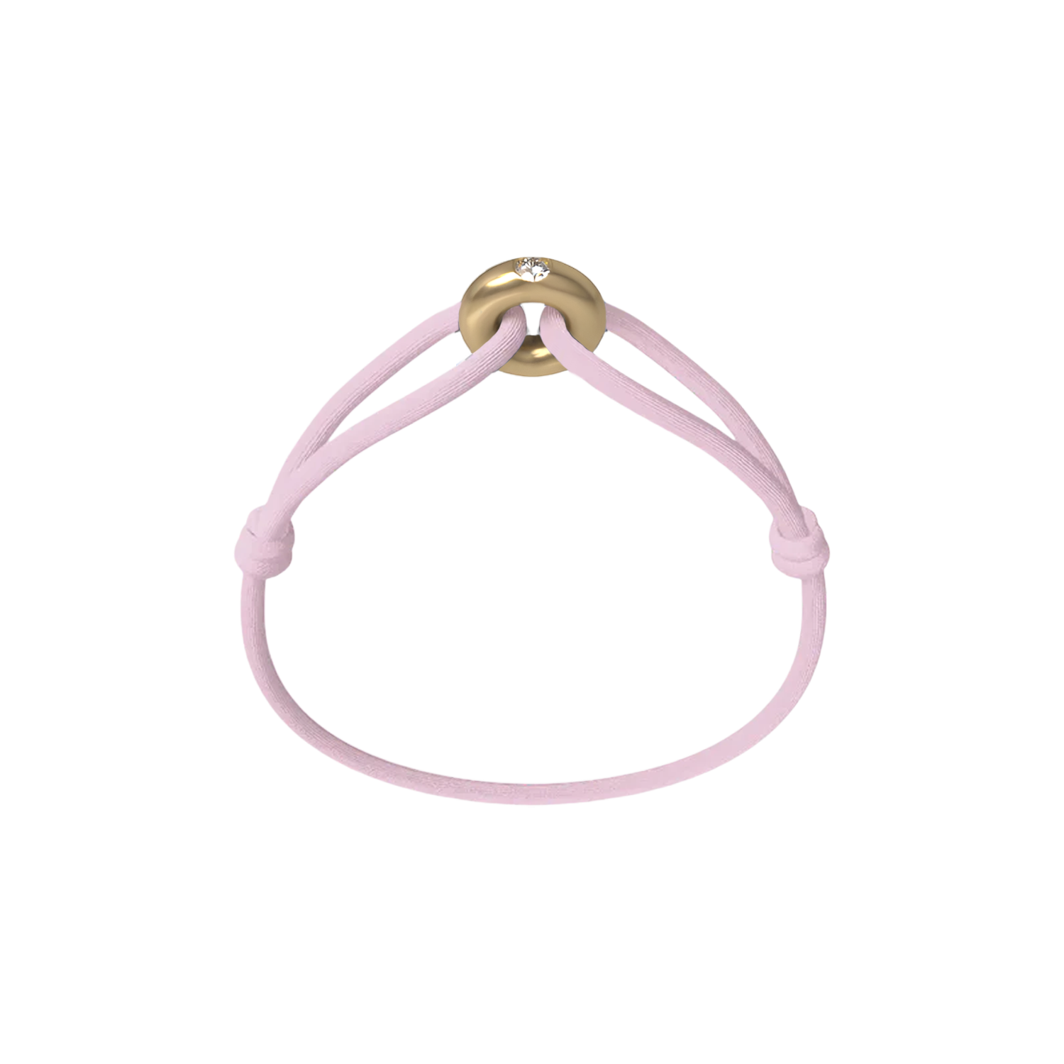 Golden Soho Diamond Cord Bracelet