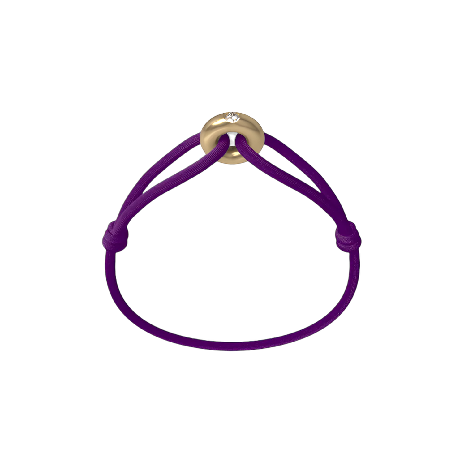 Golden Soho Diamond Cord Bracelet