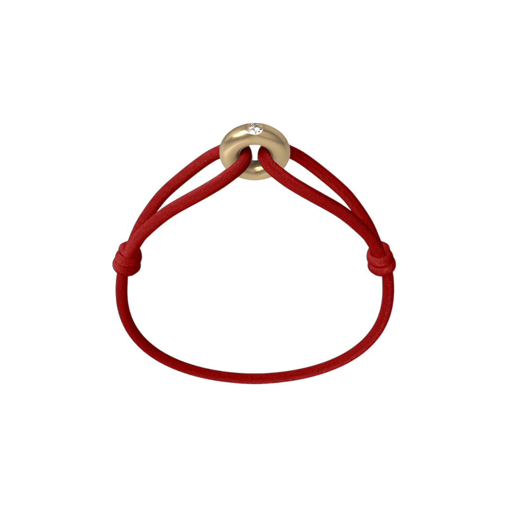 Golden Soho Diamond Cord Bracelet