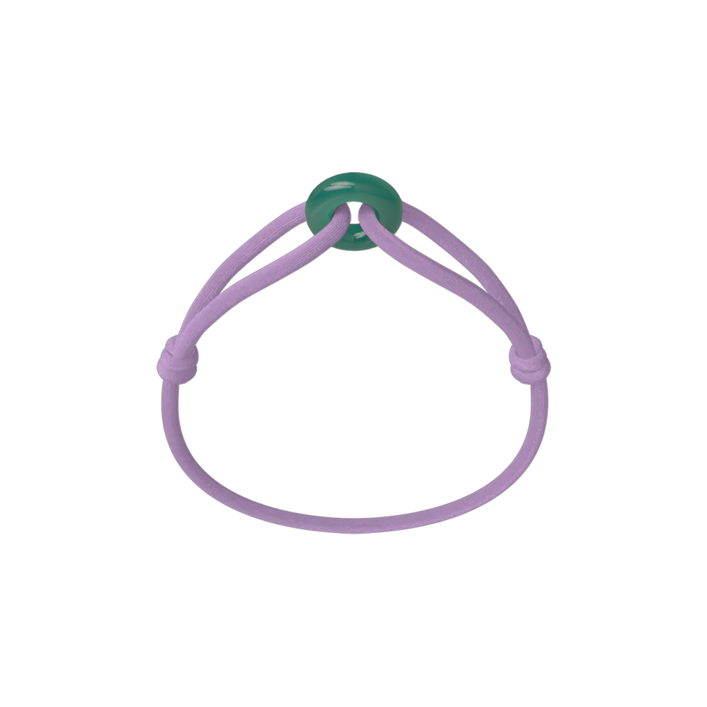 Green Soho Cord Bracelet