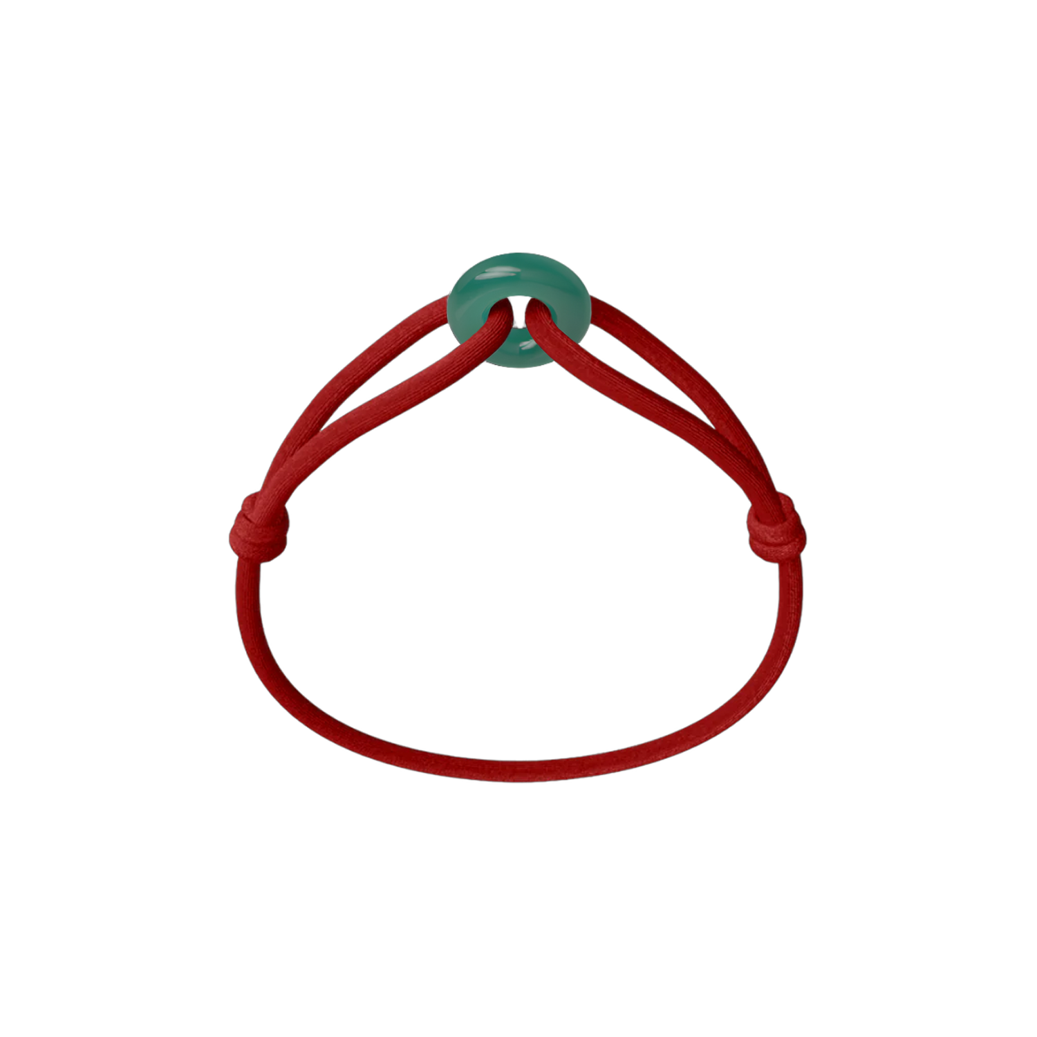 Green Soho Cord Bracelet