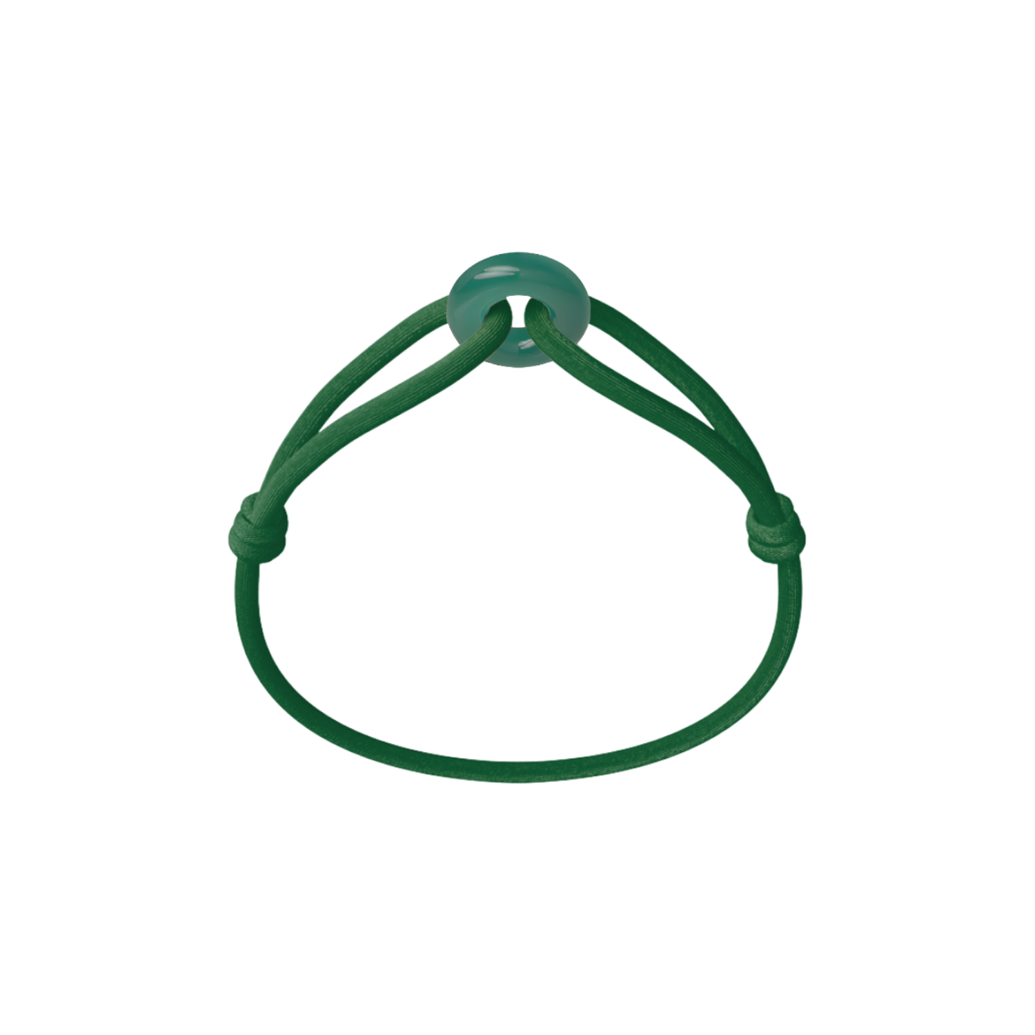 Green Soho Cord Bracelet