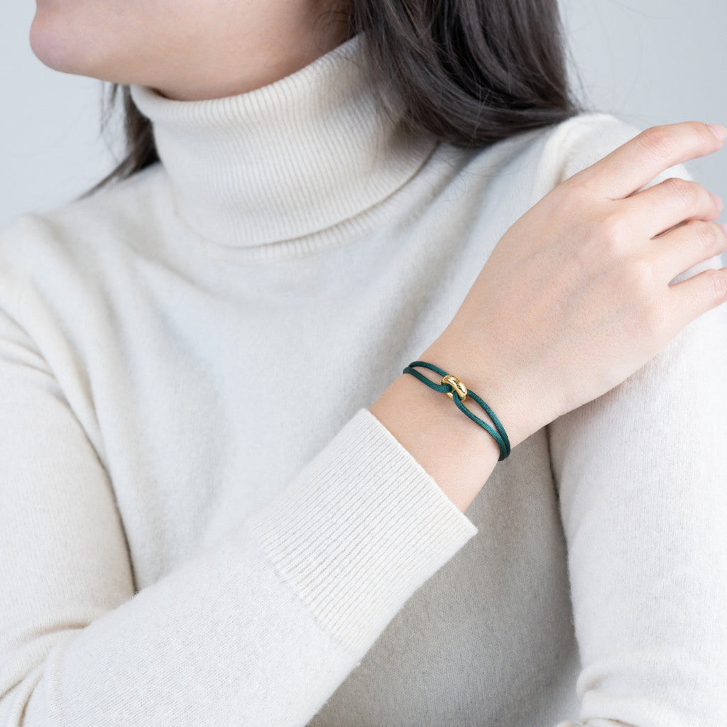 Golden Soho Cord Bracelet