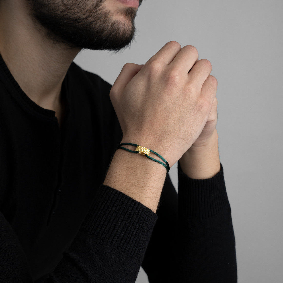 Golden Regent Cord Bracelet