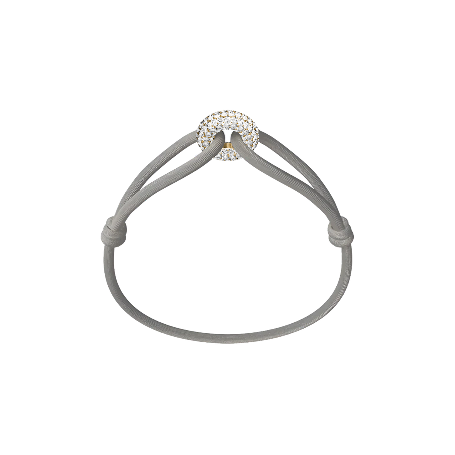 Golden Soho Pavé Cord Bracelet