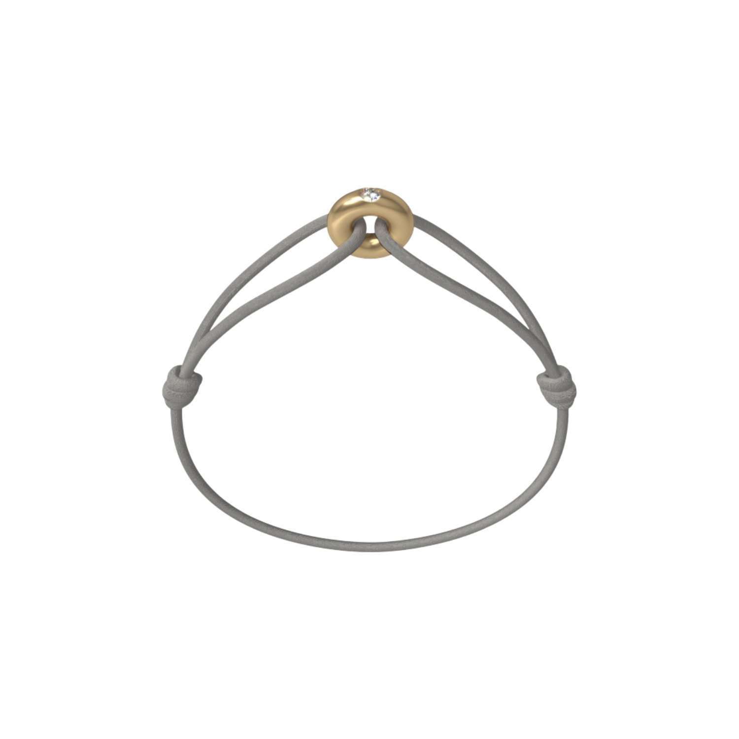 Mini Golden Soho Diamond Cord Bracelet