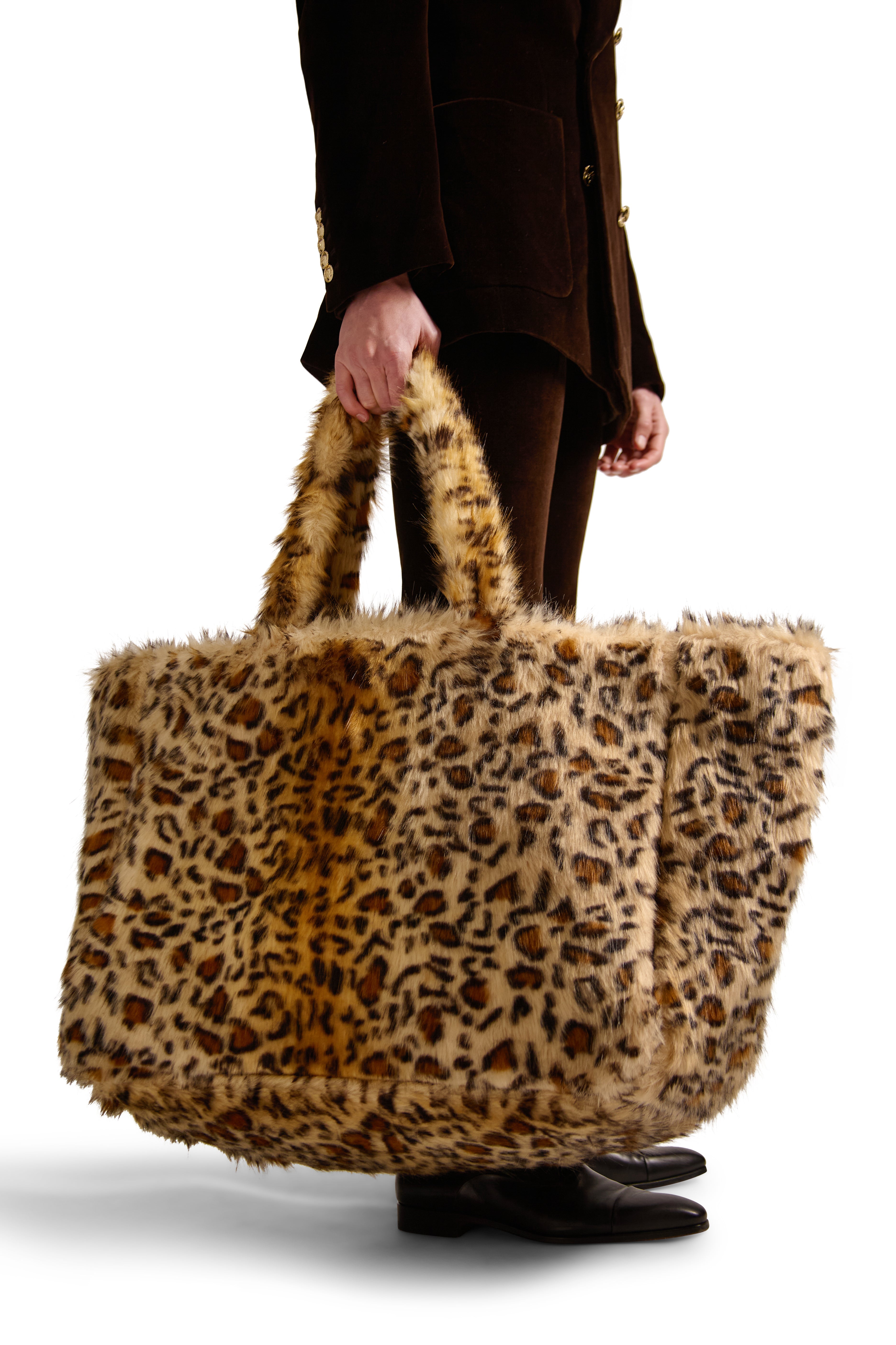 Faux Fur Large Bag