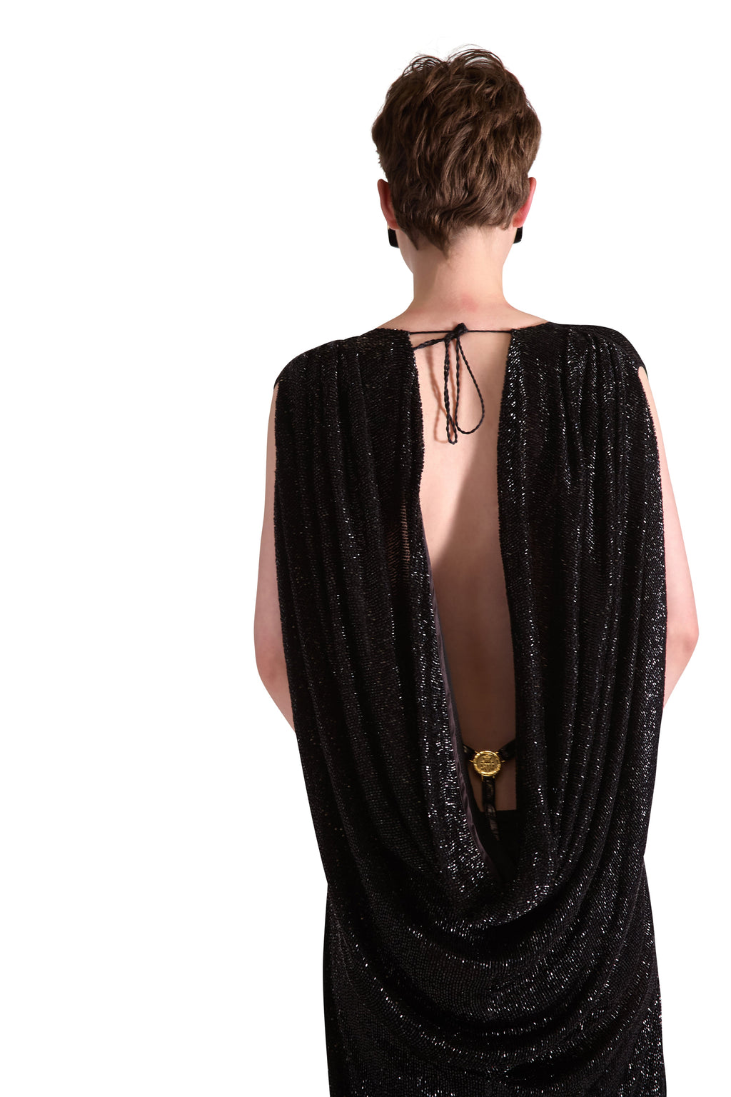 Hand Embroidered Katdana Evening Dress