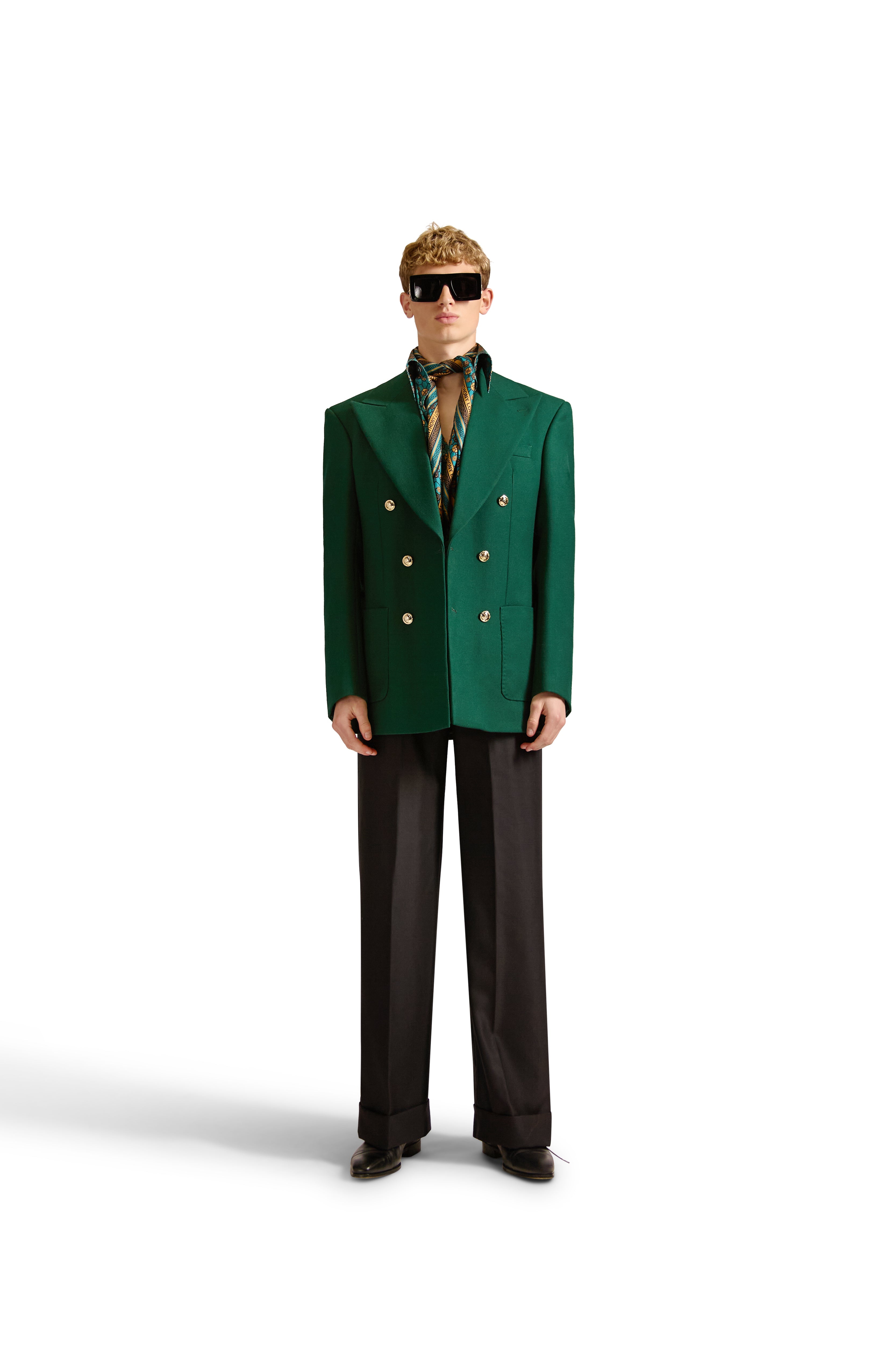 Tailored Fit Monogram Shirt