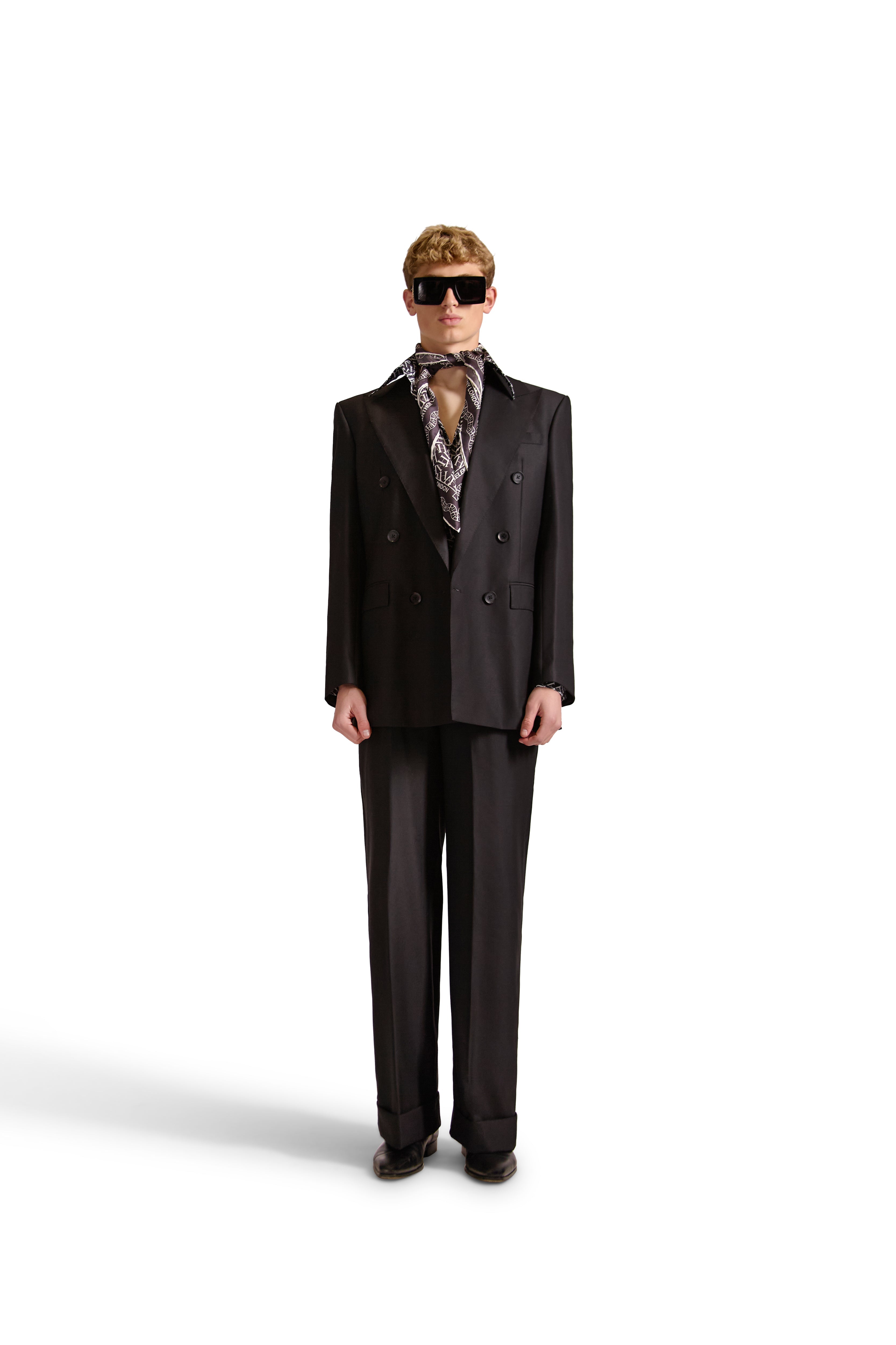 Tailored Fit Monogram Shirt