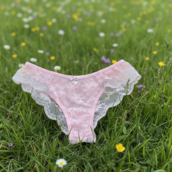 Petals Women's Brazilian Knickers In Light Pink