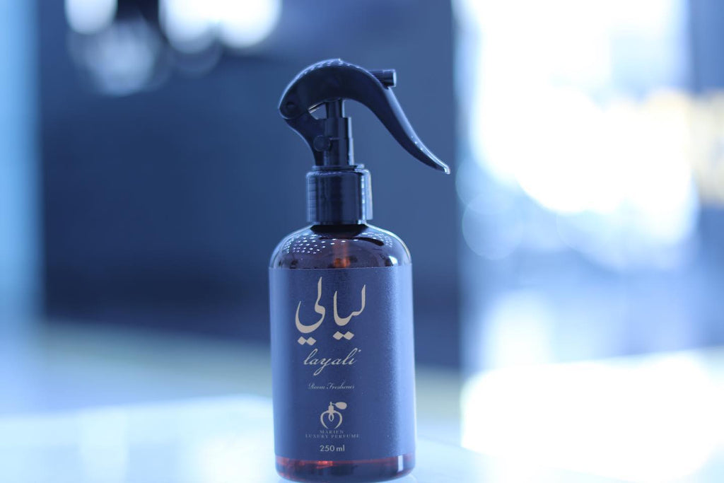 Marien Layali Fabric, Upholstery and Room Fragrance Spray | Floral & Fruity - 250ml