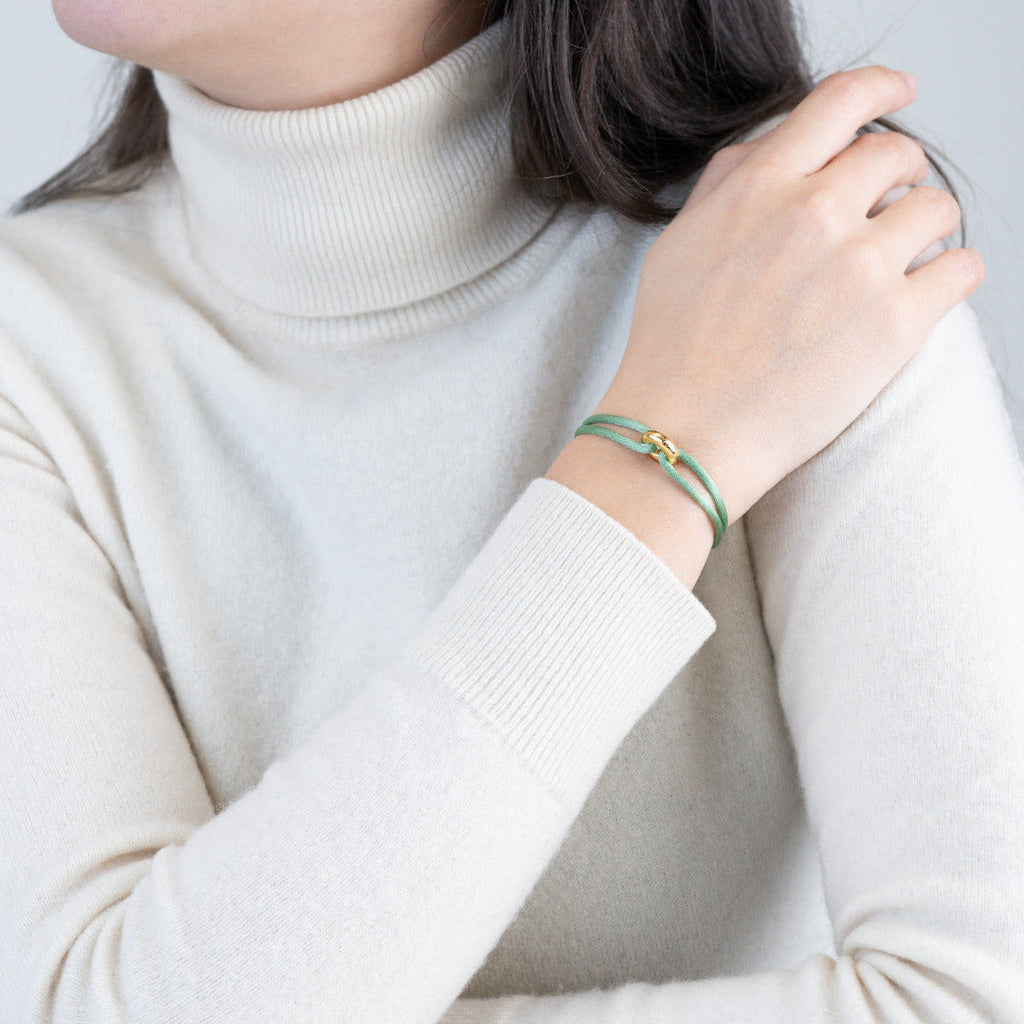 Golden Soho Cord Bracelet