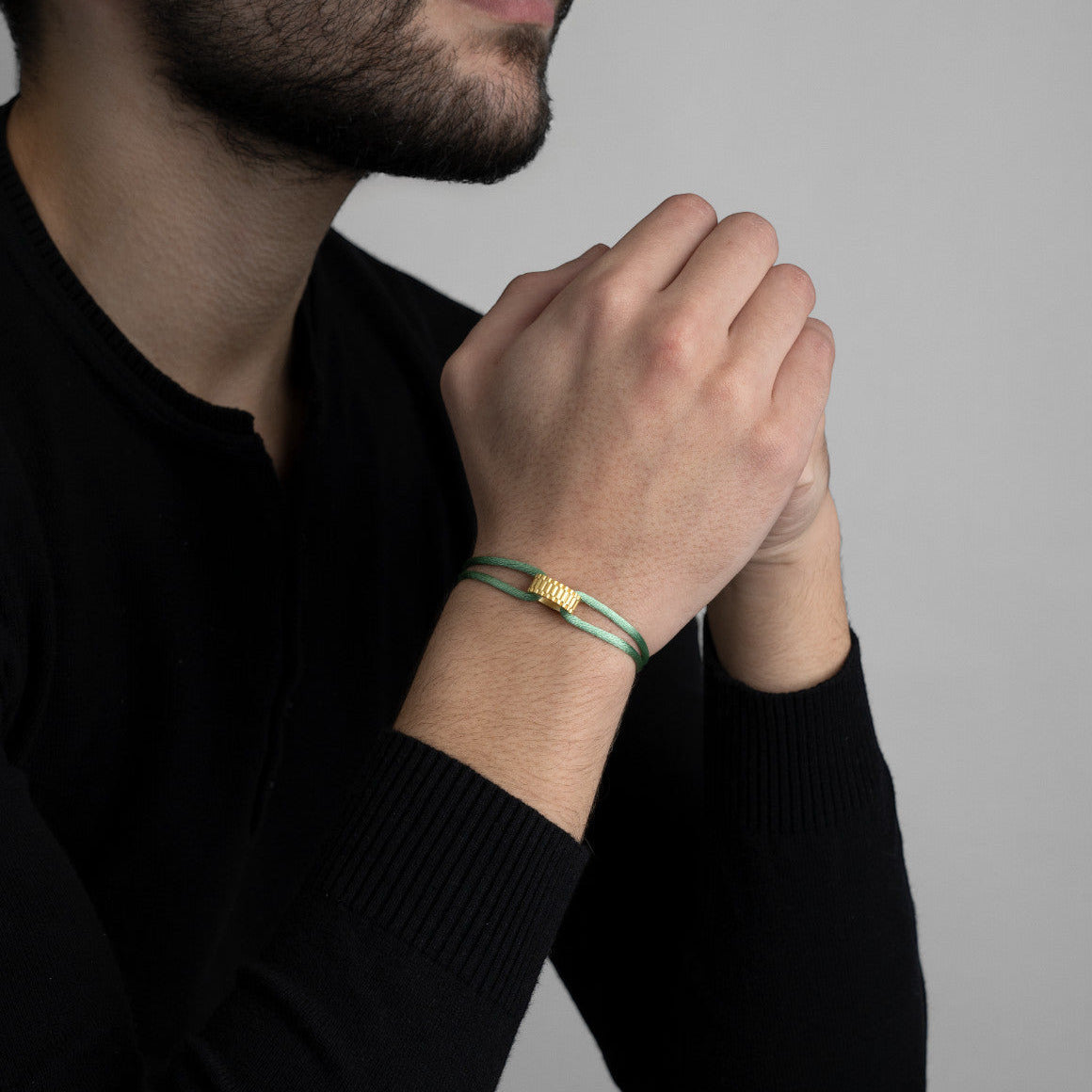 Golden Regent Cord Bracelet