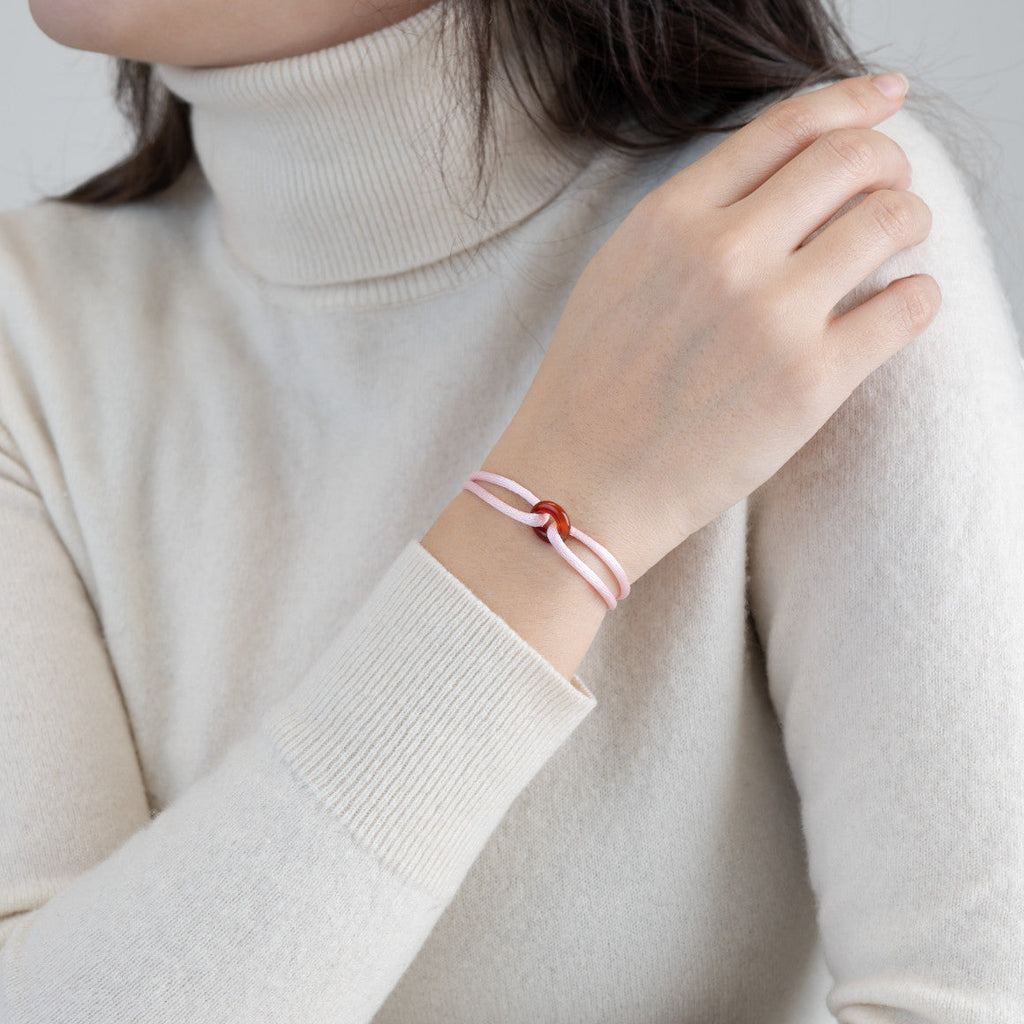 Red Soho Cord Bracelet