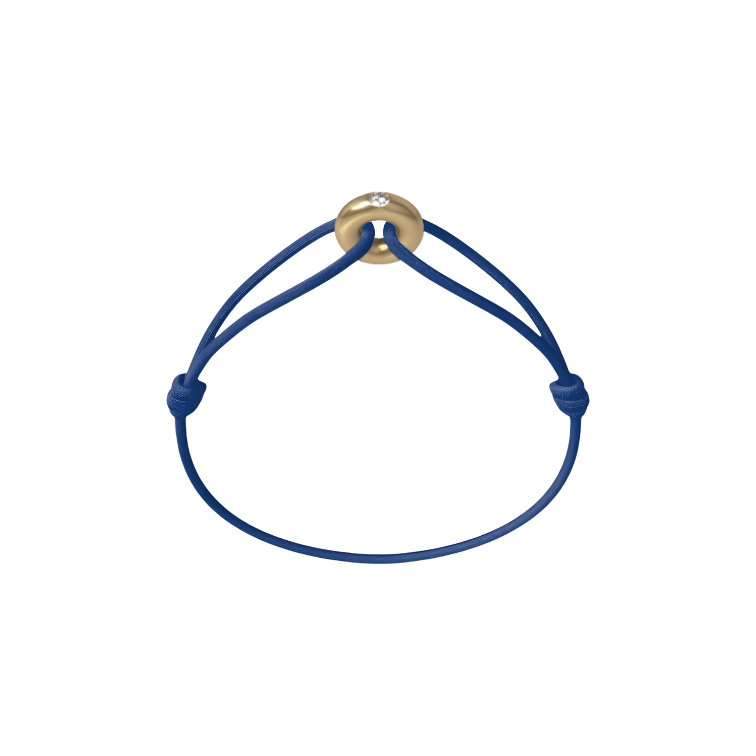 Mini Golden Soho Diamond Cord Bracelet