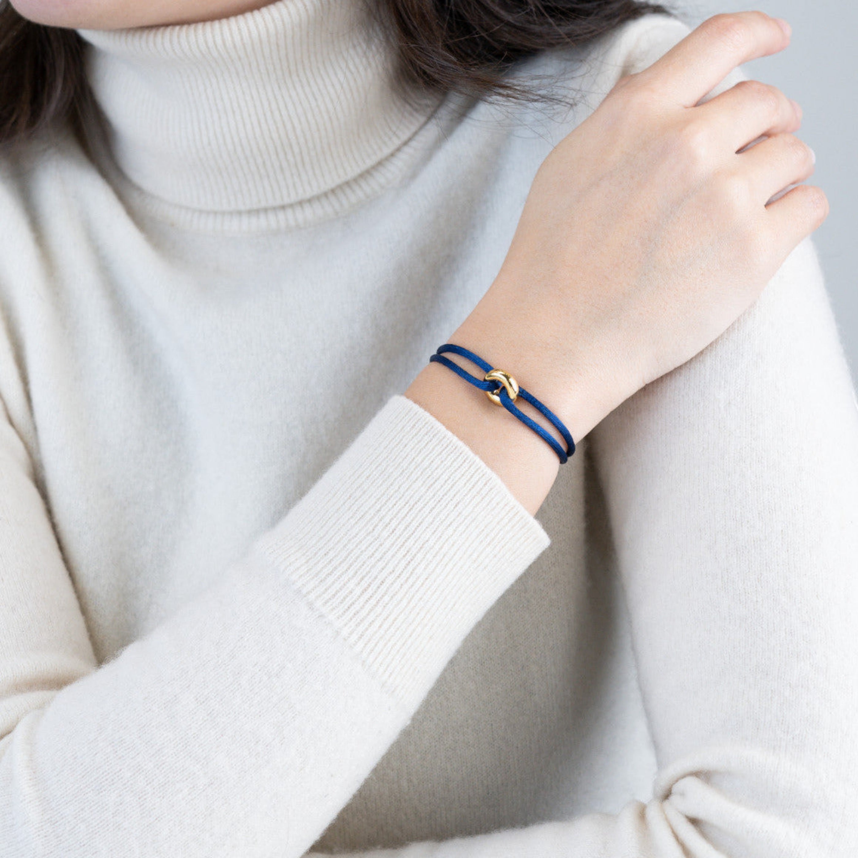 Golden Soho Cord Bracelet