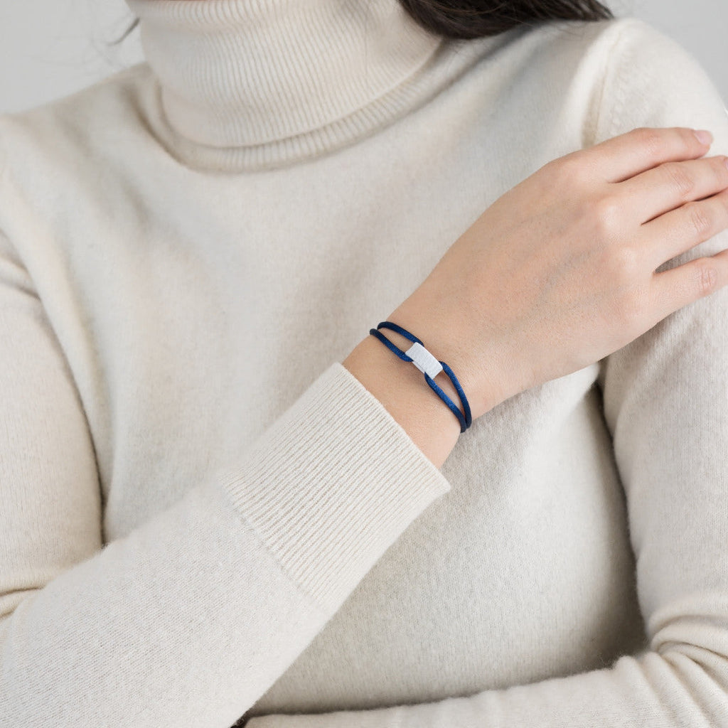 Snow Regent Cord Bracelet