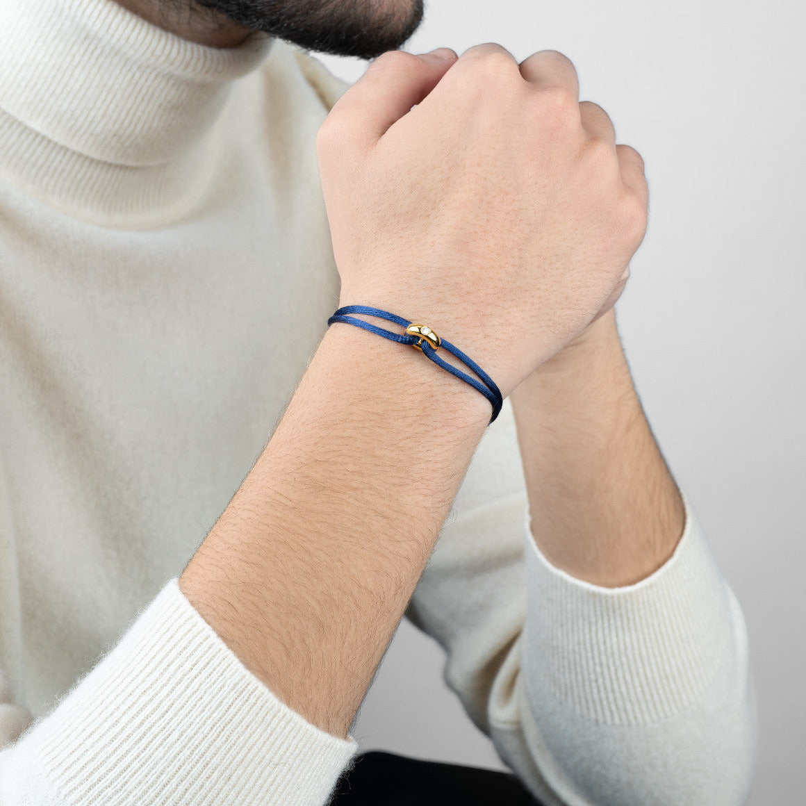 Golden Soho Diamond Cord Bracelet