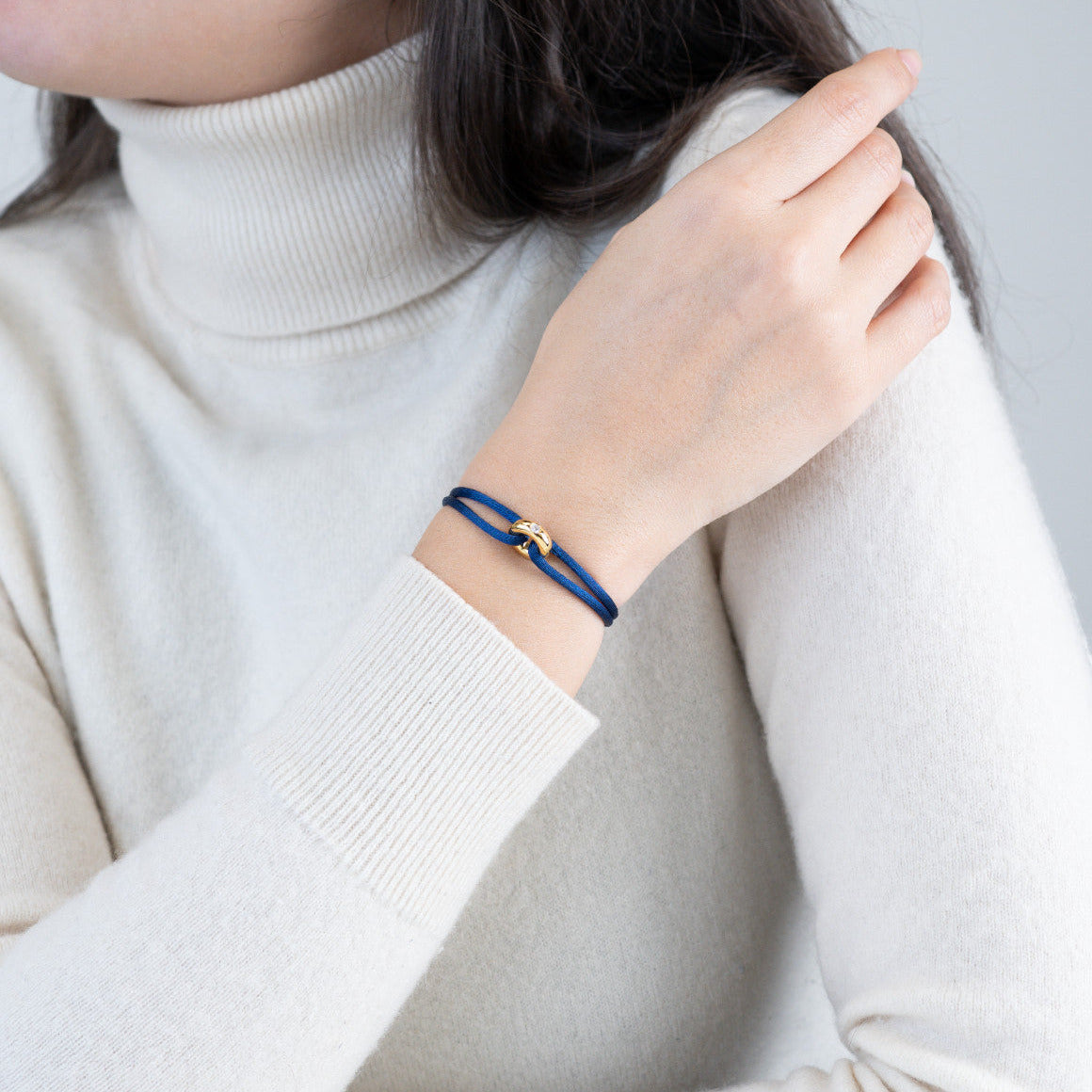 Golden Soho Diamond Cord Bracelet