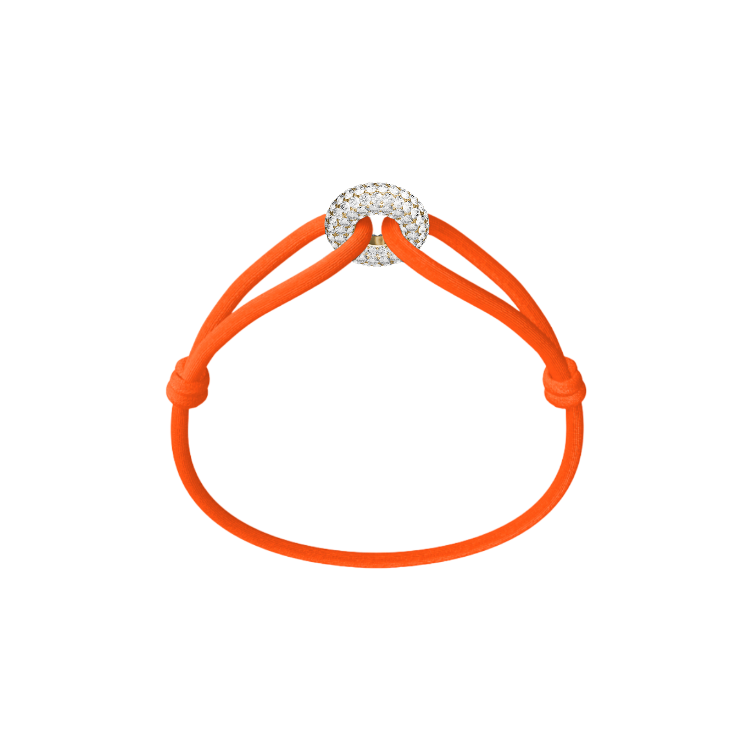 Golden Soho Pavé Cord Bracelet