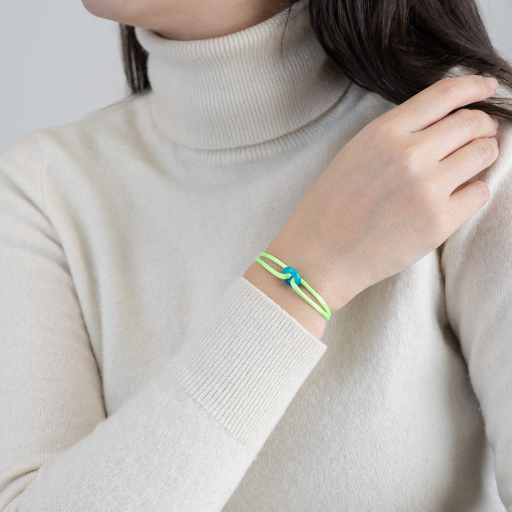 Blue Soho Cord Bracelet