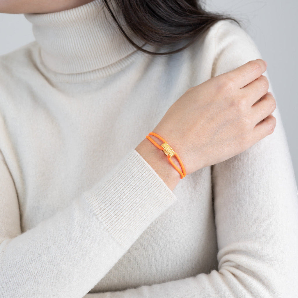 Golden Regent Cord Bracelet