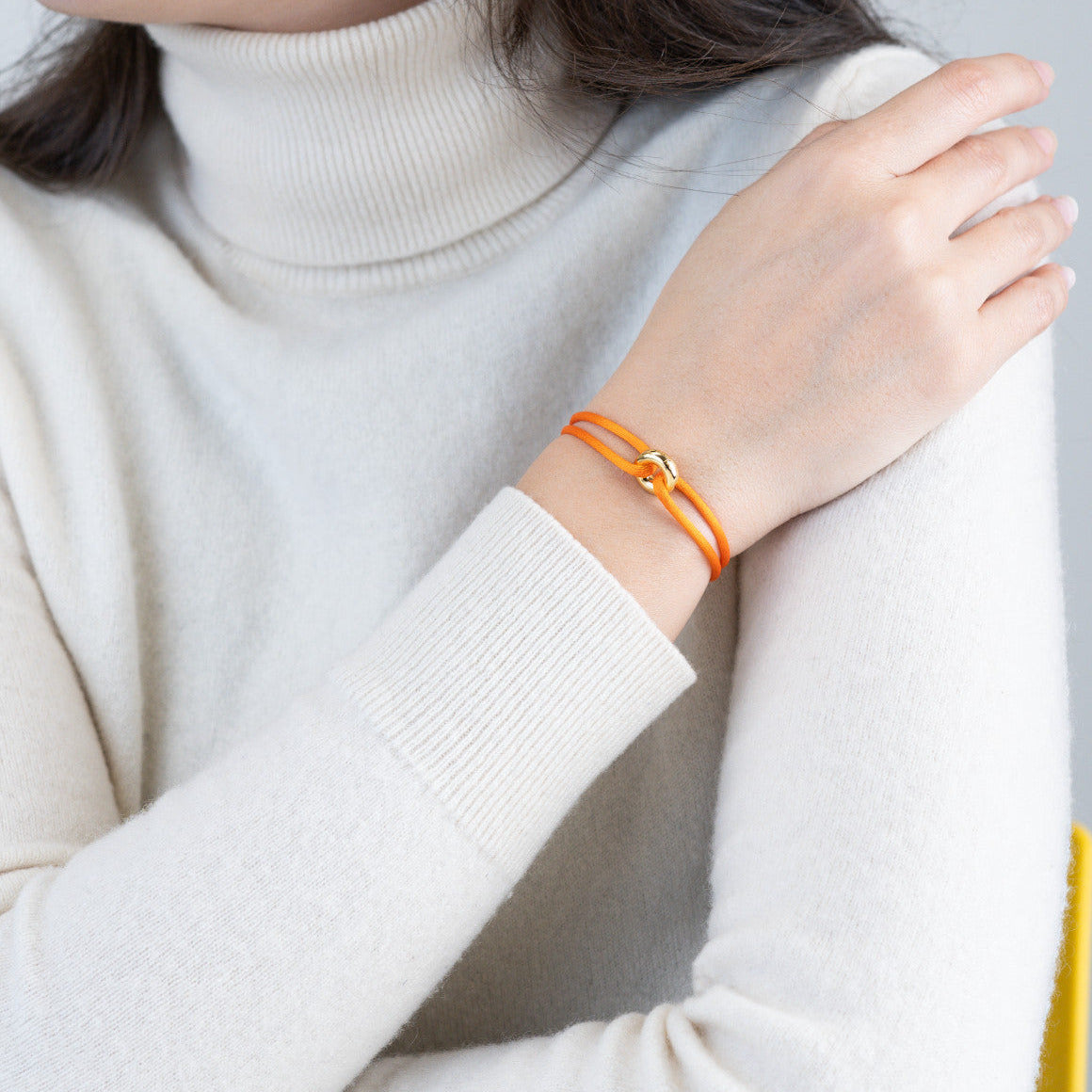 Golden Soho Cord Bracelet