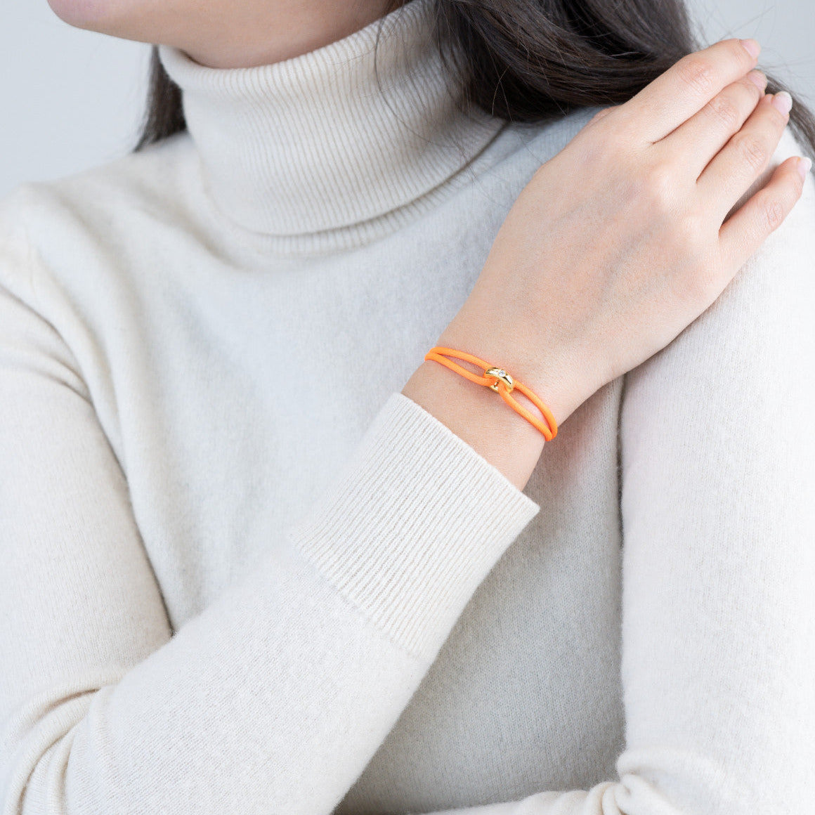 Golden Soho Diamond Cord Bracelet