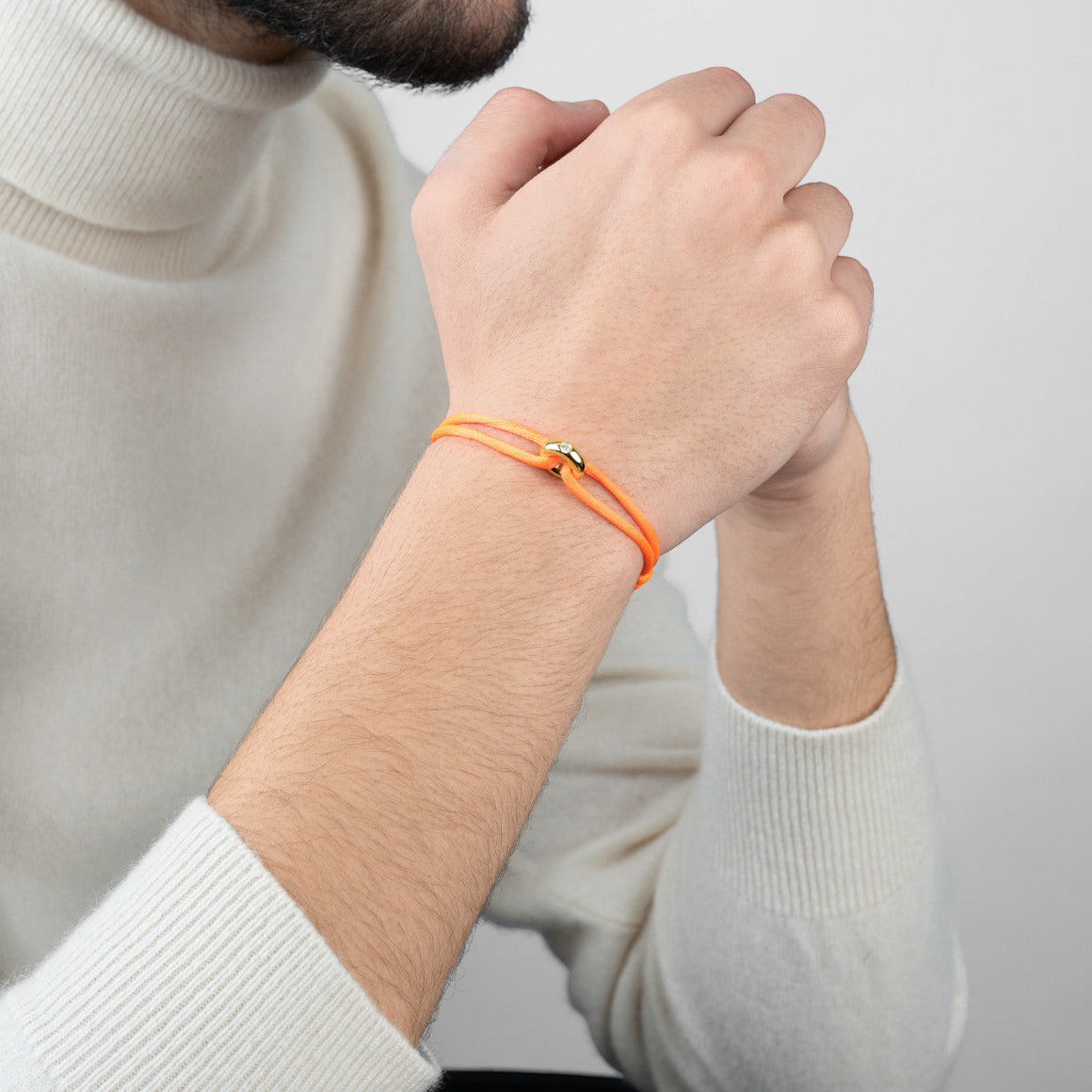 Golden Soho Diamond Cord Bracelet