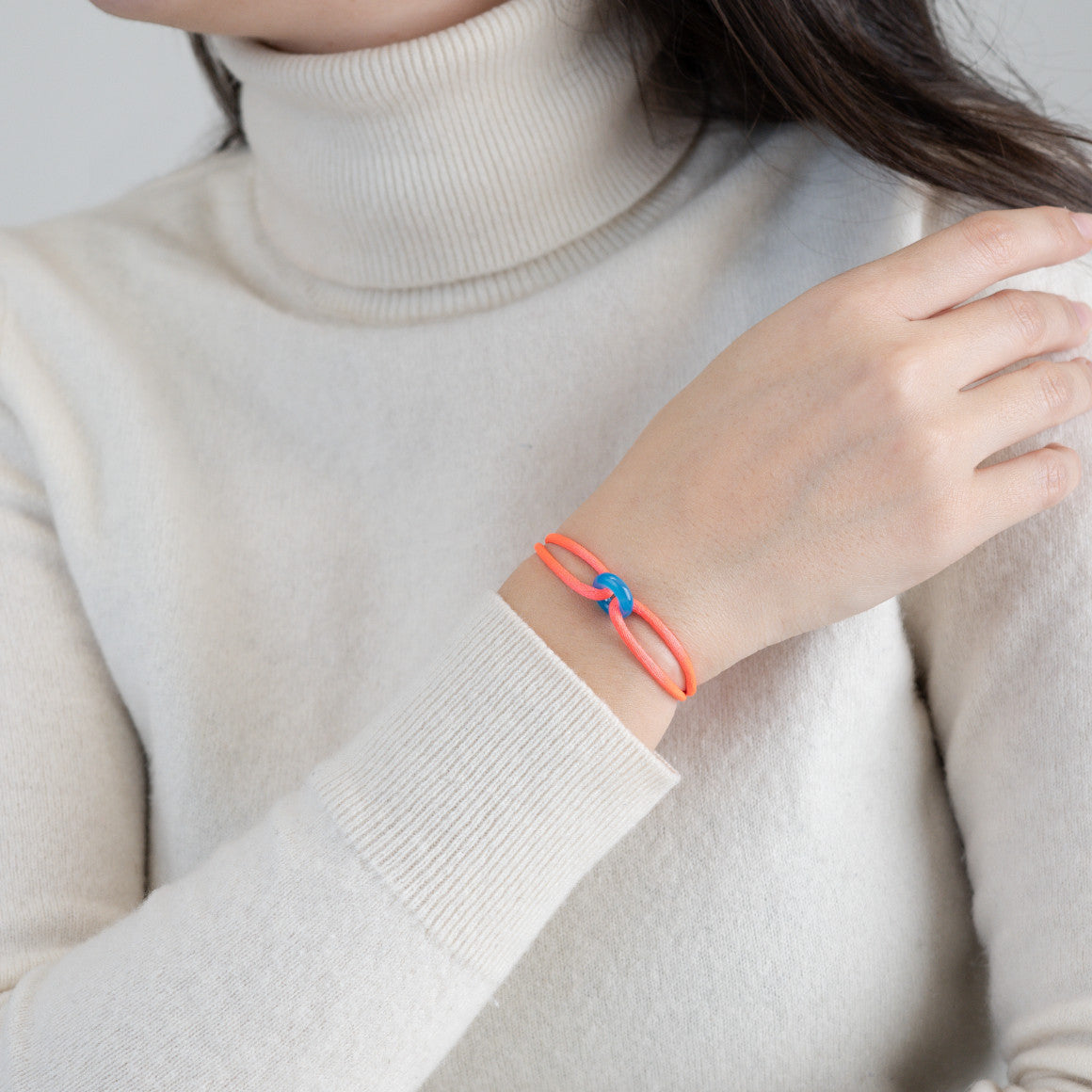 Blue Soho Cord Bracelet